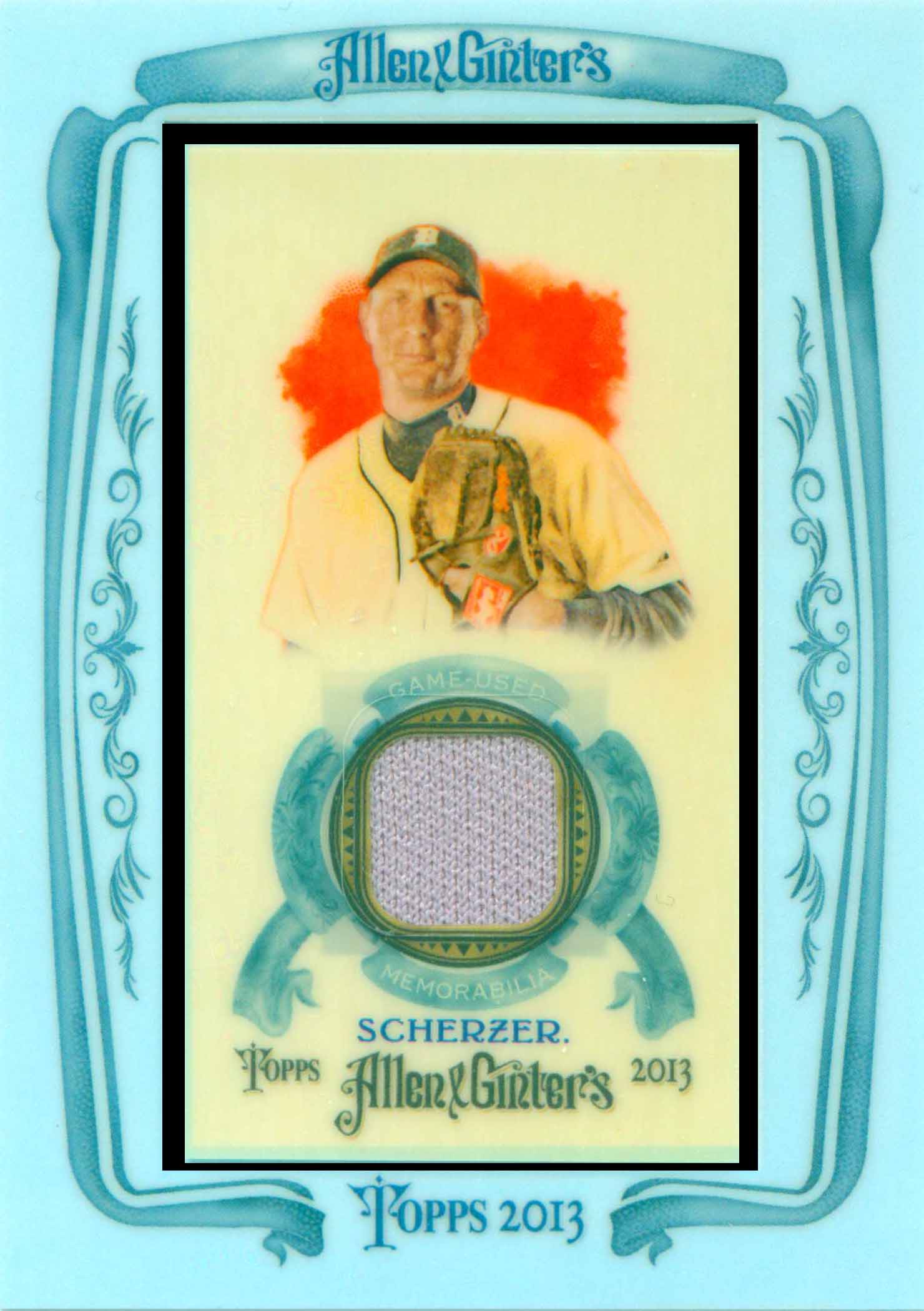 2013 Topps Allen and Ginter Framed Mini Relics