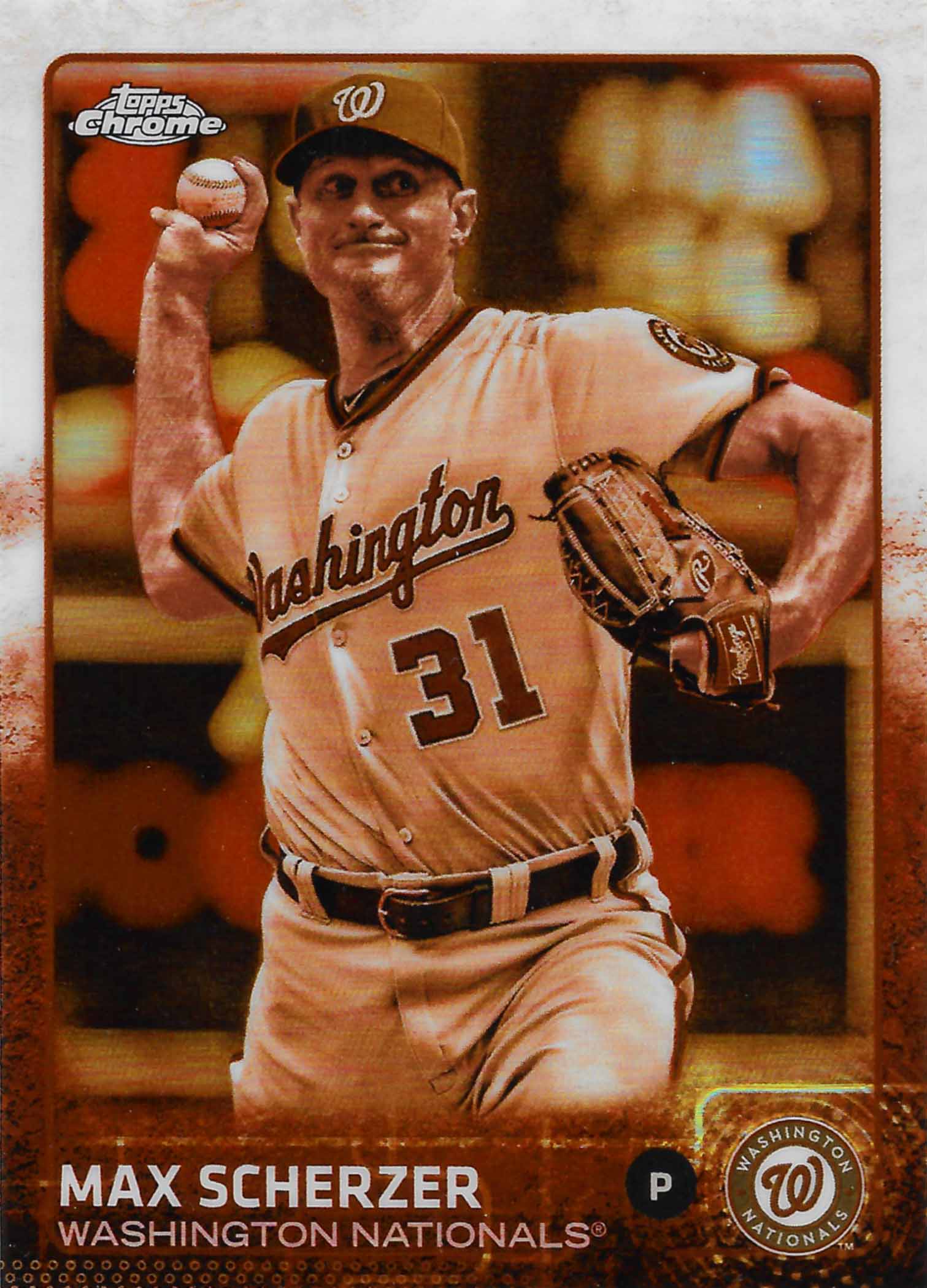 2015 Topps Chrome Sepia Refractors