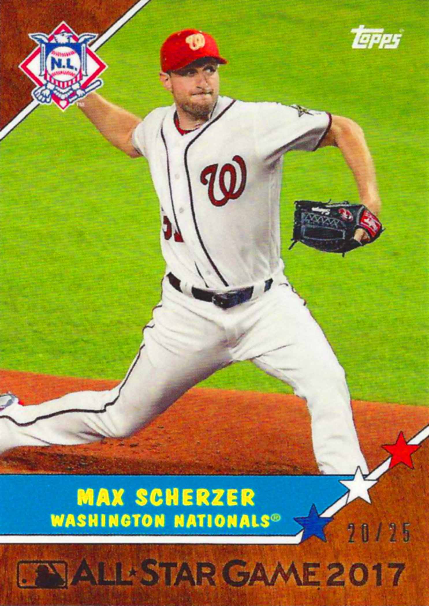 2017 Topps On Demand MLB All Star Game Walnut