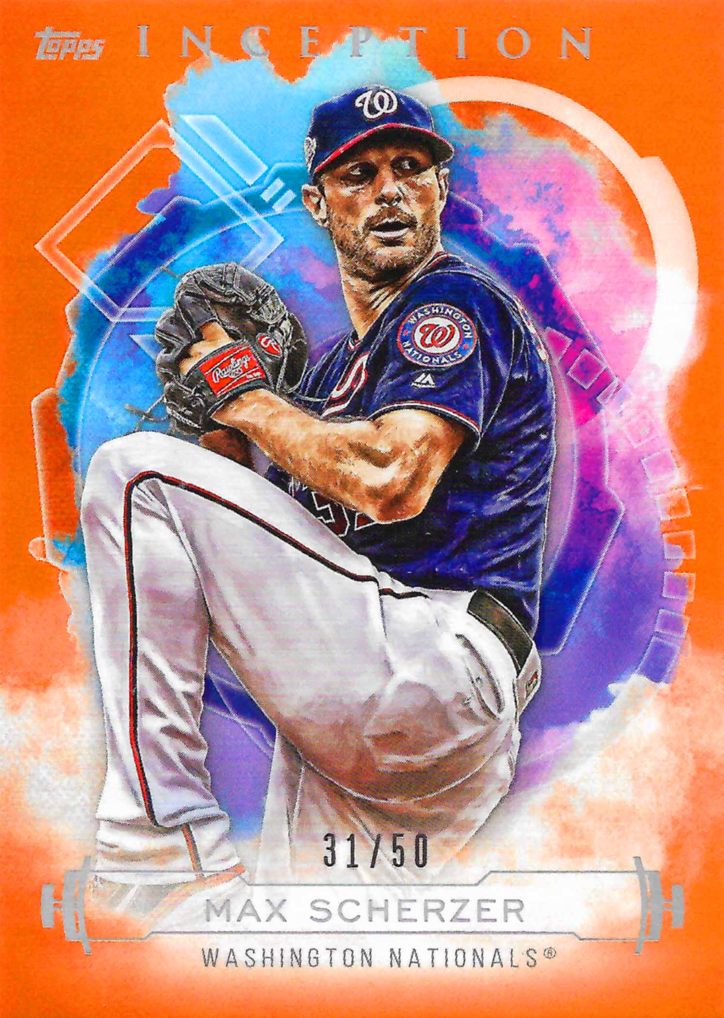 2019 Topps Inception Orange