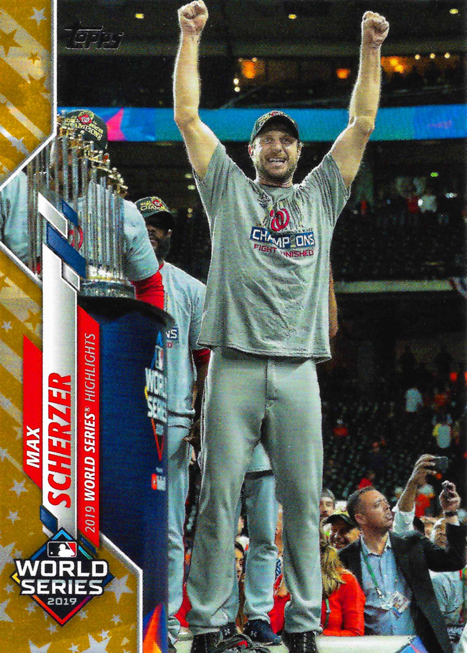 2020 Topps Factory Set Gold Stars World Series Highlights
