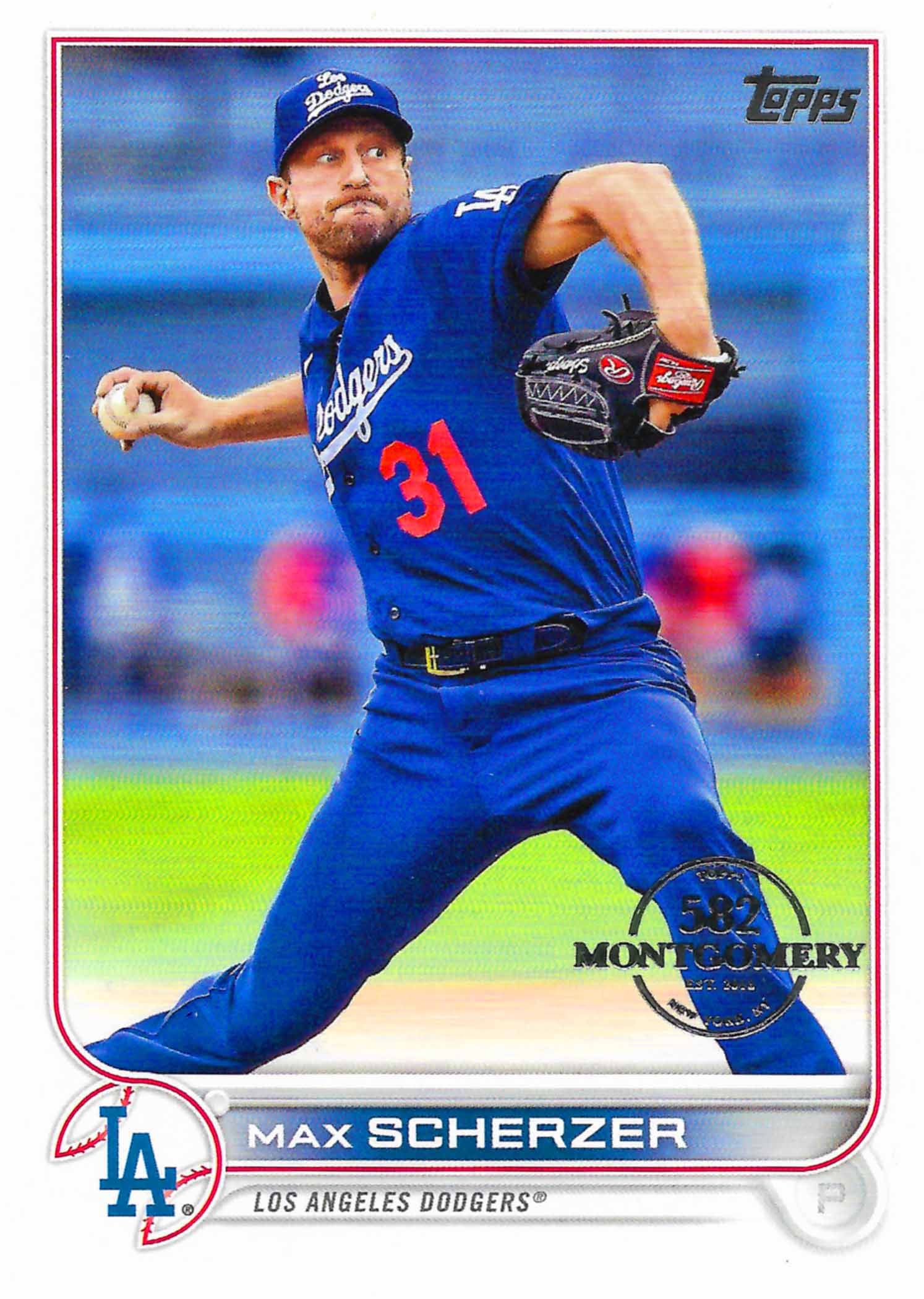 2022 Topps Factory Set 582 Montgomery Club