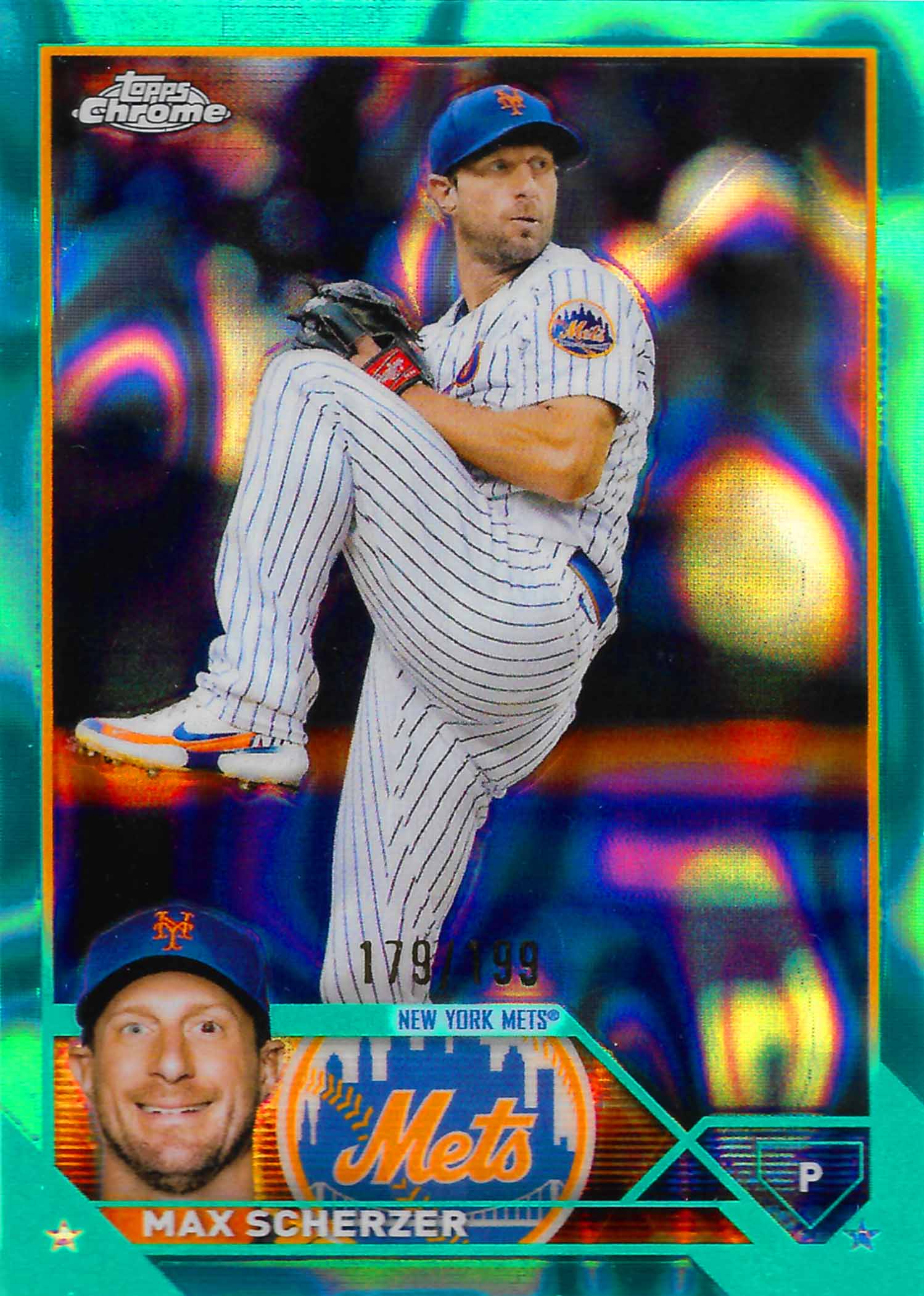 2023 Topps Chrome Aqua Lava Refractors