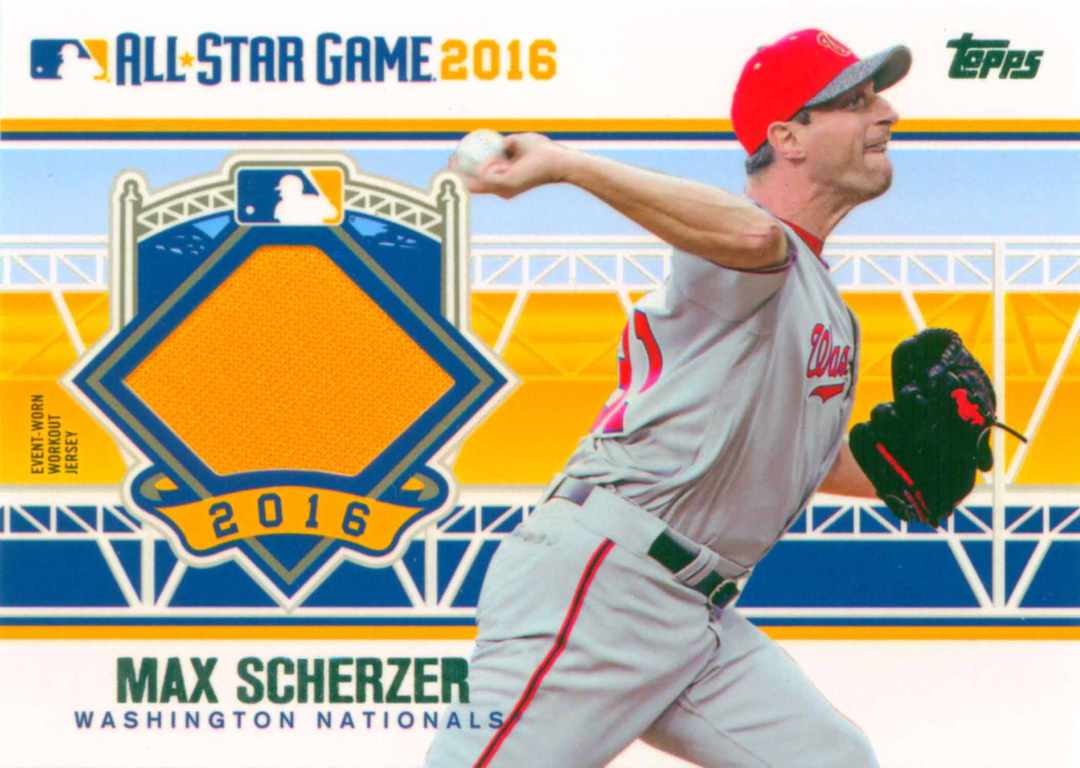 2016 Topps Update All-Star Stitches