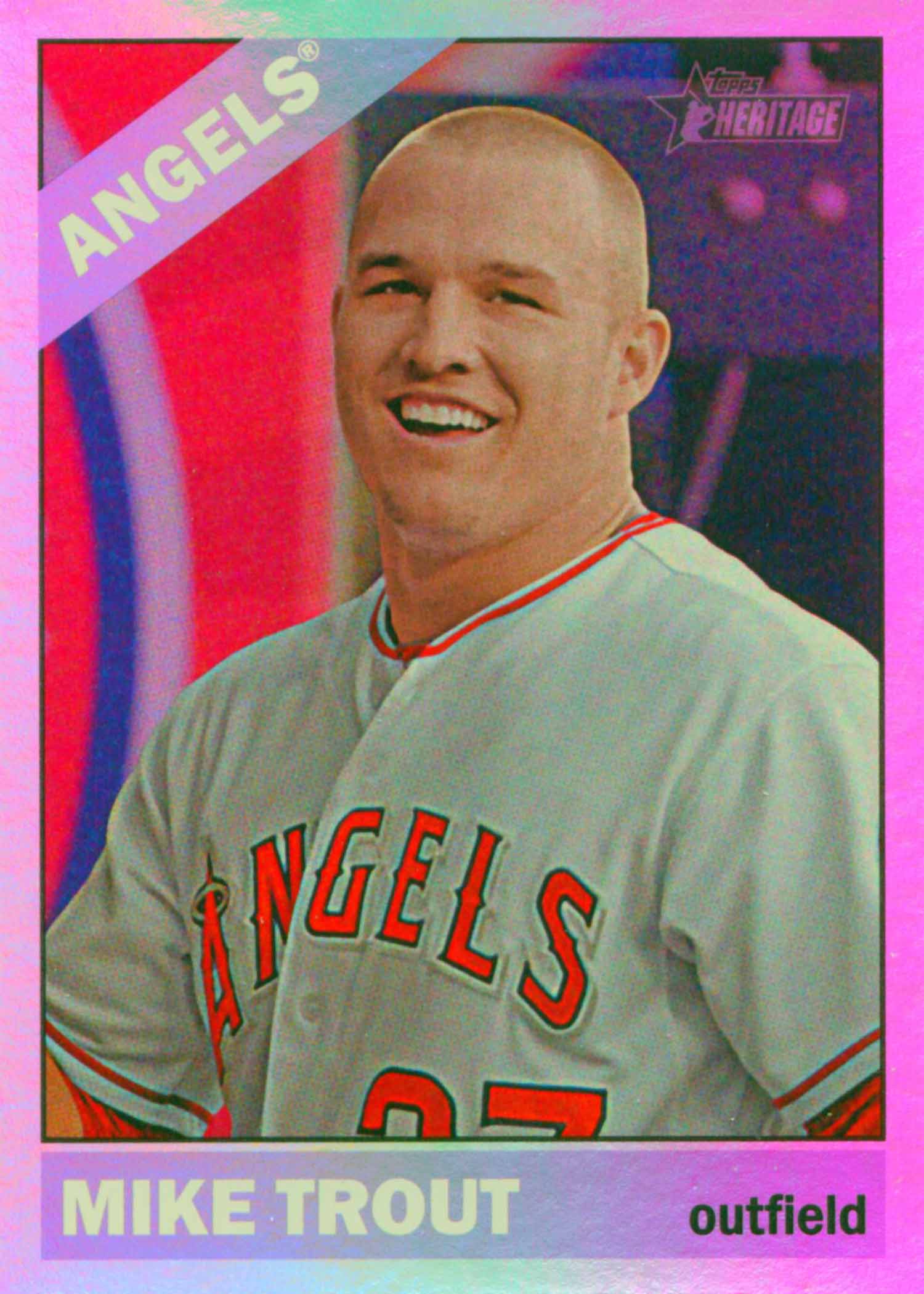 2015 Topps Heritage Chrome Retail Foil