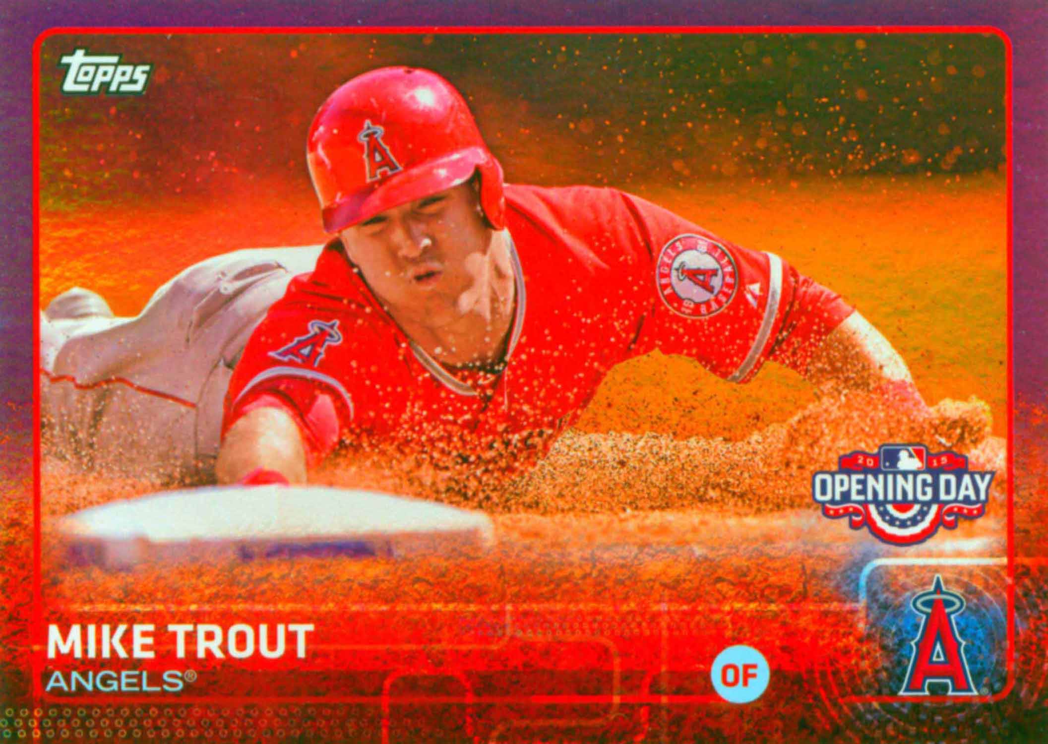 2015 Topps Opening Day Toys R Us Purple Border