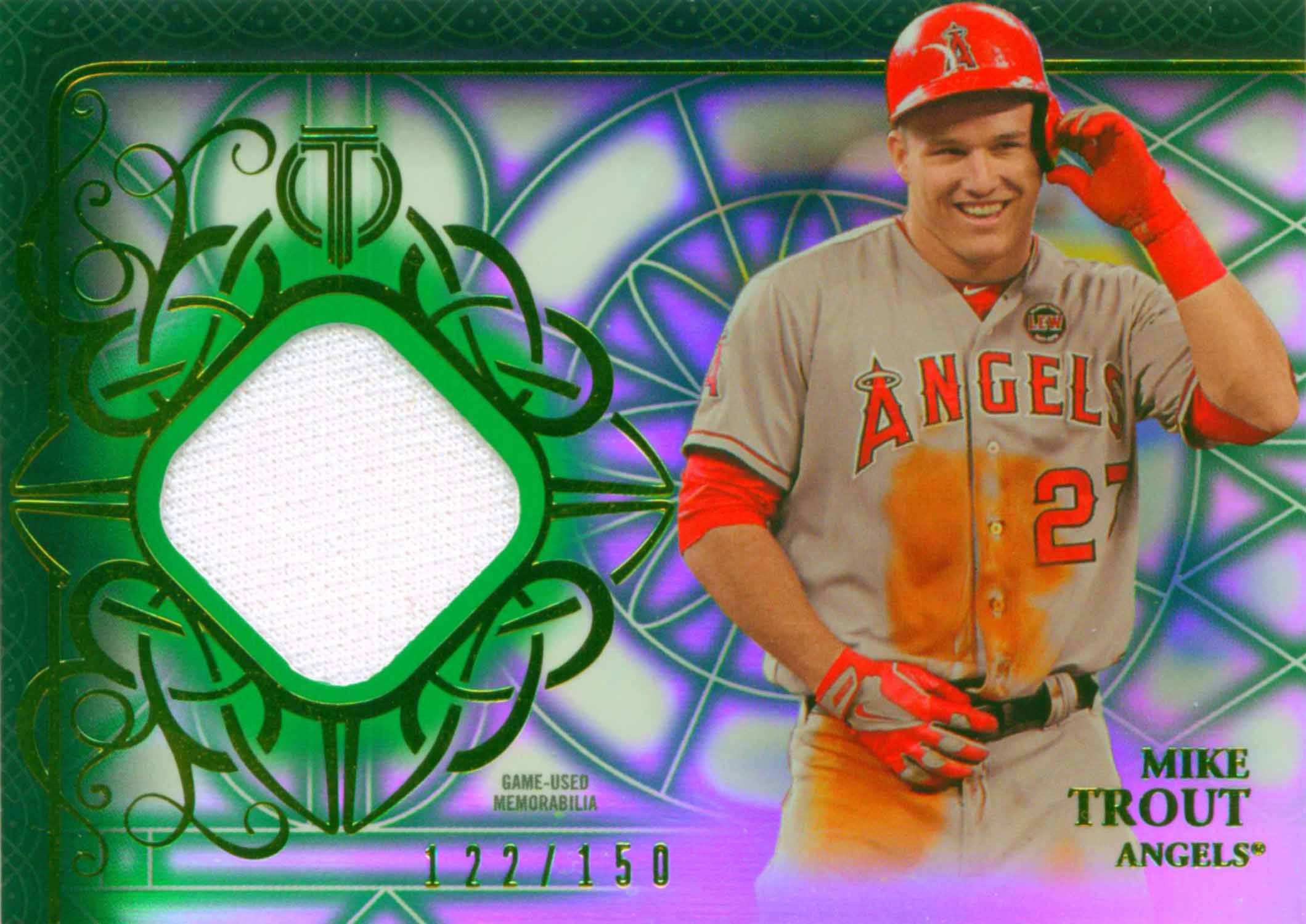 2015 Topps Tribute Relics Green