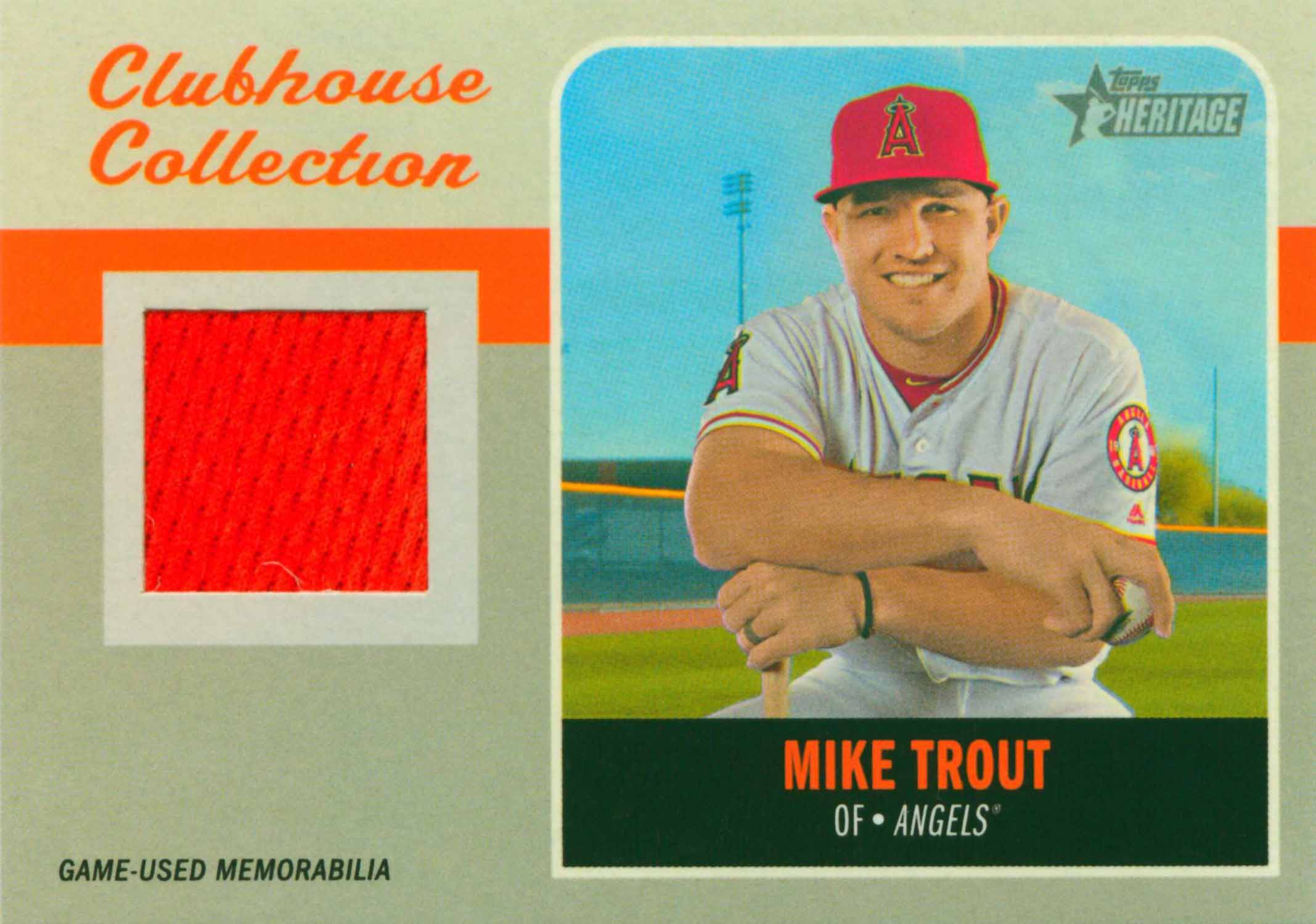 2019 Topps Heritage Clubhouse Collection Relics