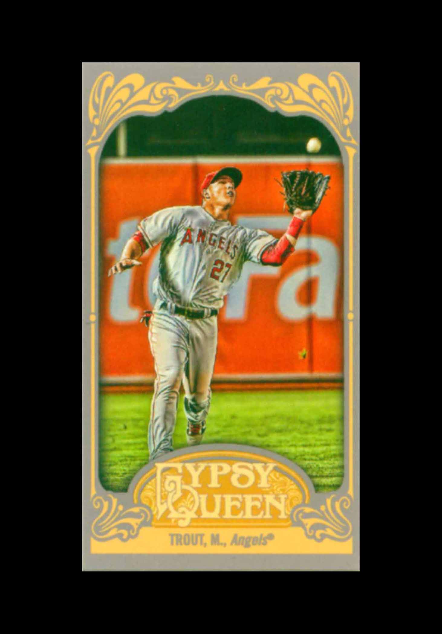 2012 Topps Gypsy Queen Mini Straight Cut Back
