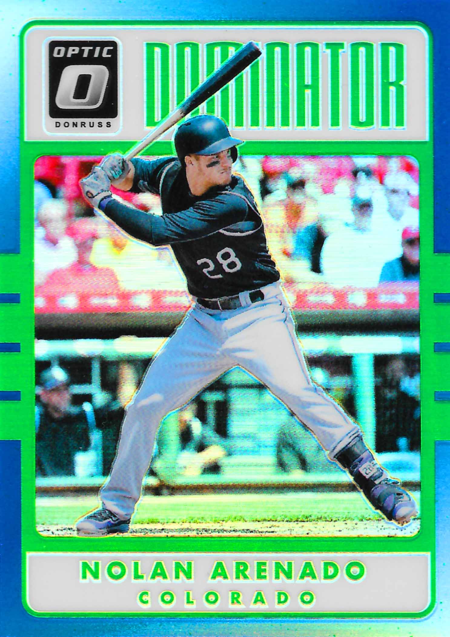 2017 Donruss Optic Dominators Blue