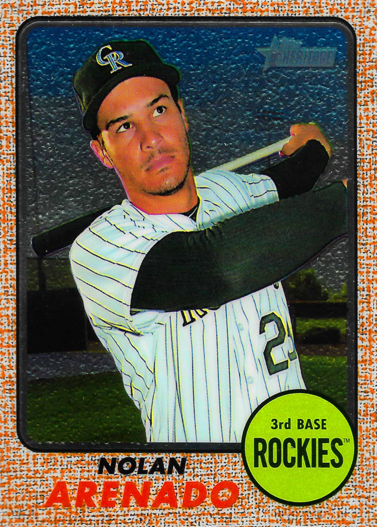 2017 Topps Heritage Chrome
