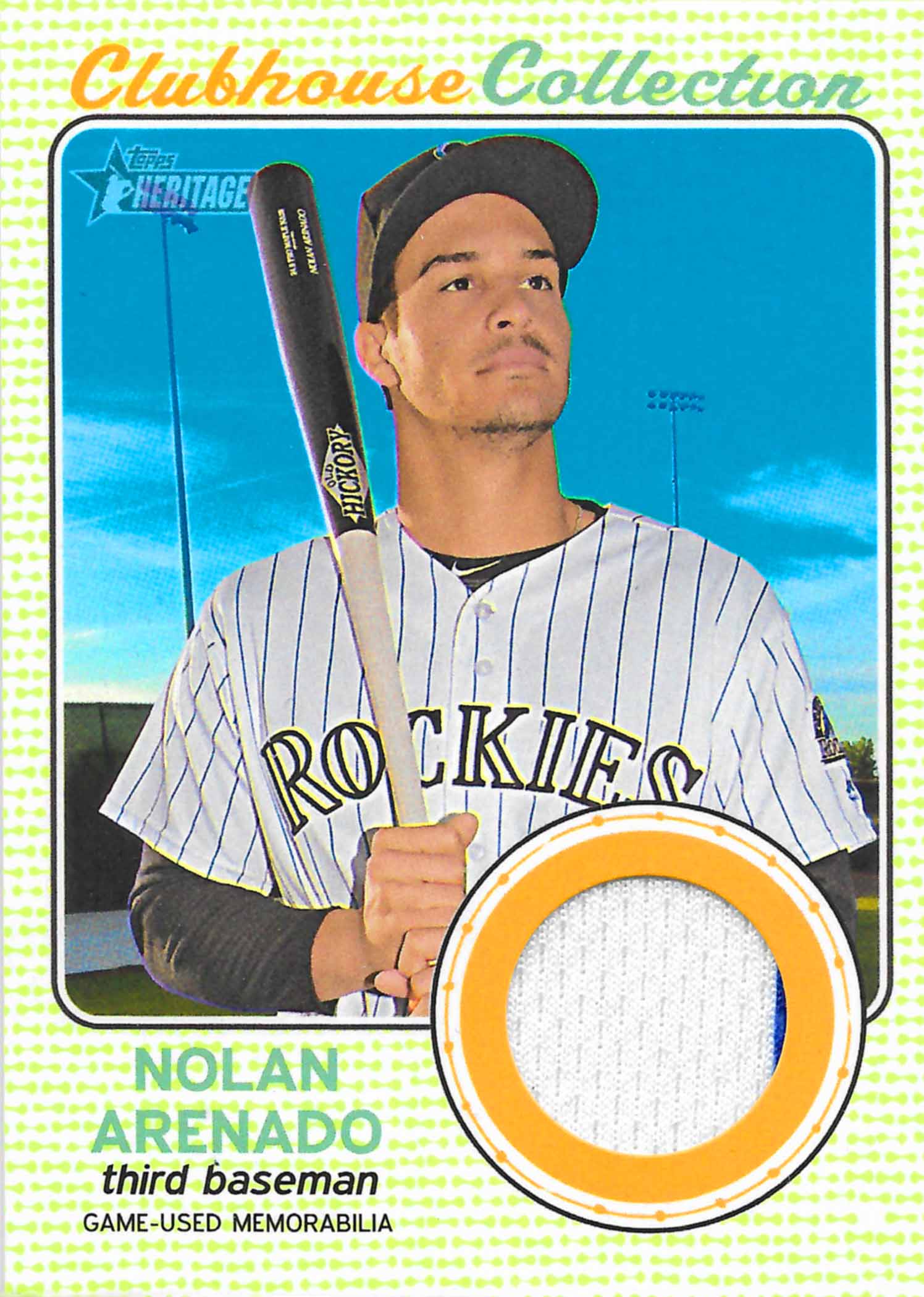 2017 Topps Heritage Clubhouse Collection Relics