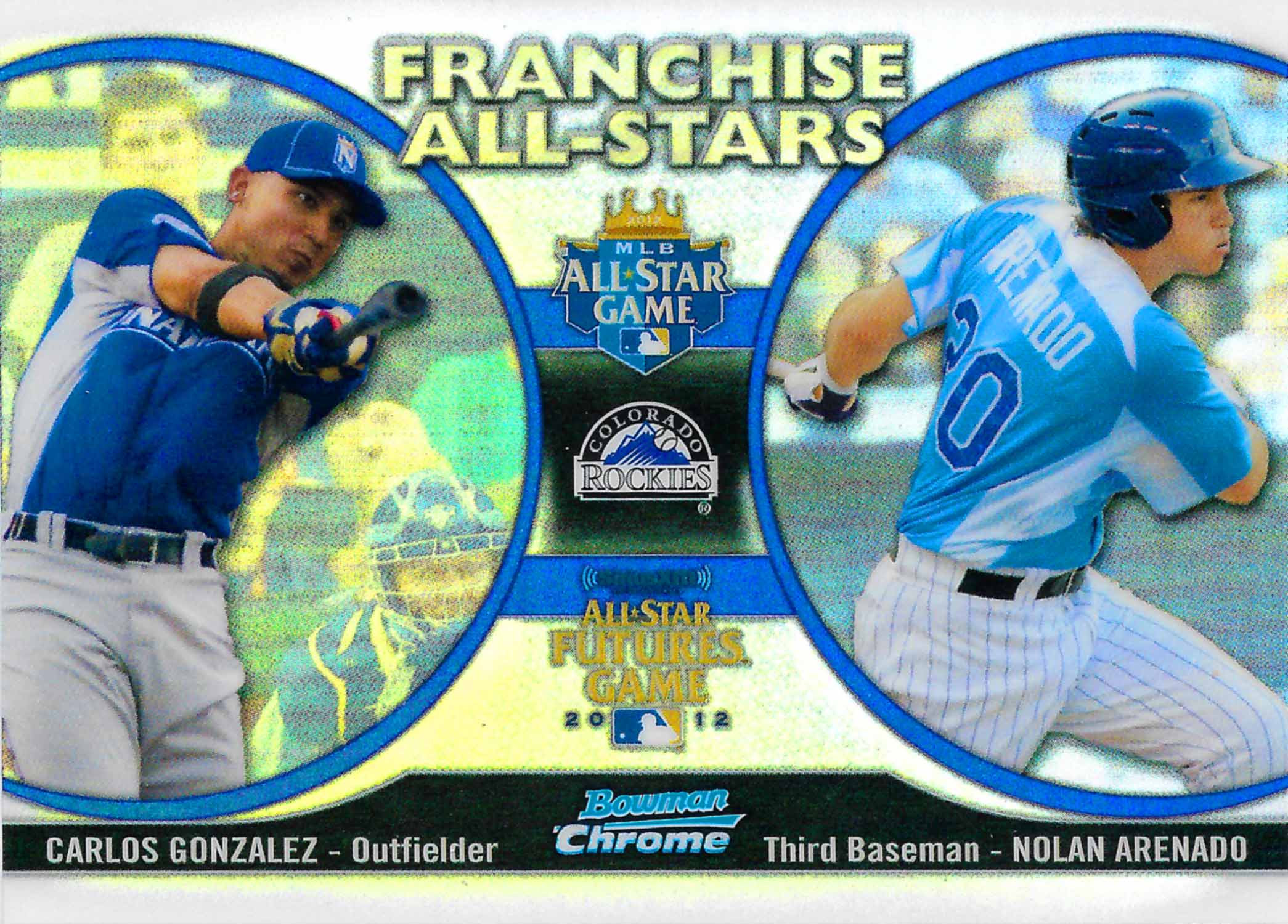 2012 Bowman Chrome Franchise All-Stars