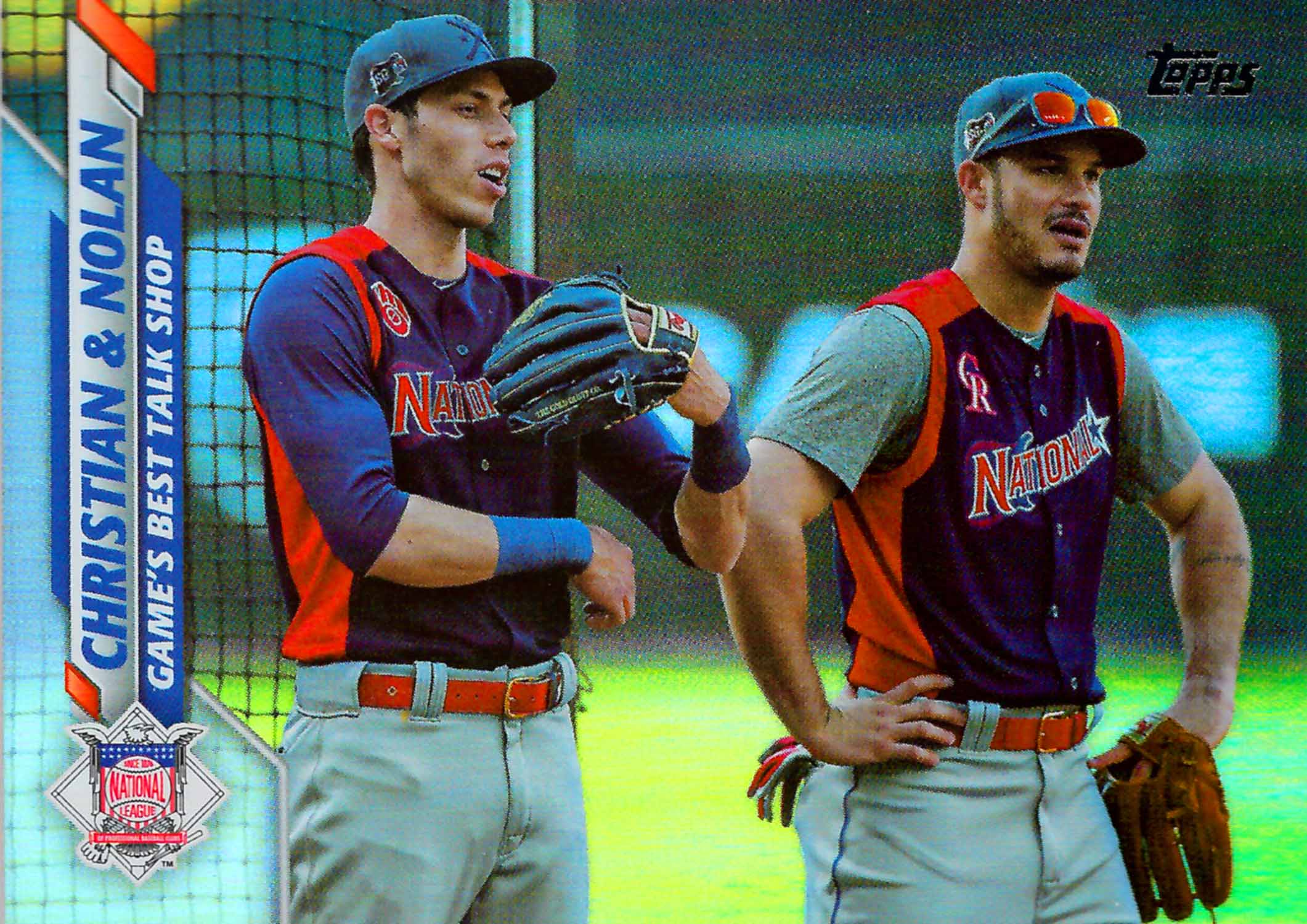 2020 Topps Rainbow Foil Christian and Nolan