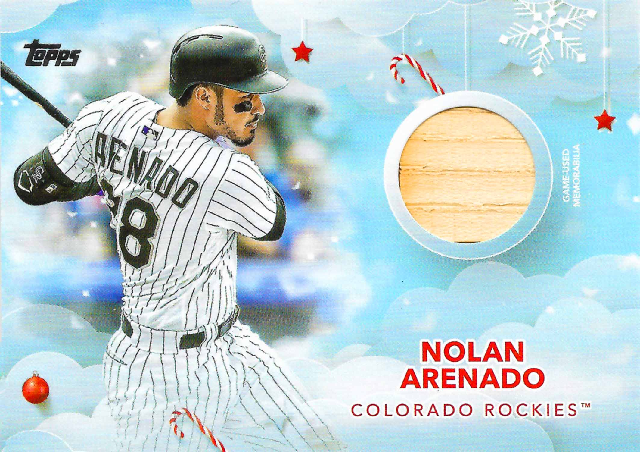 2020 Topps Walmart Holiday Relics