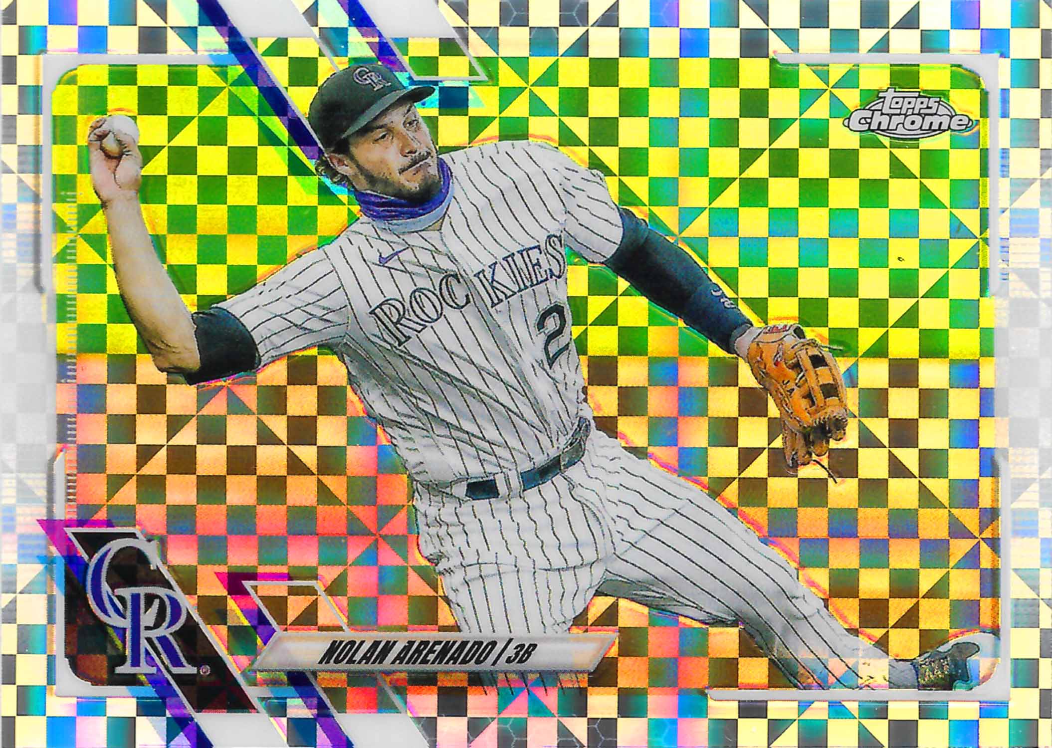 2021 Topps Chrome X-fractors
