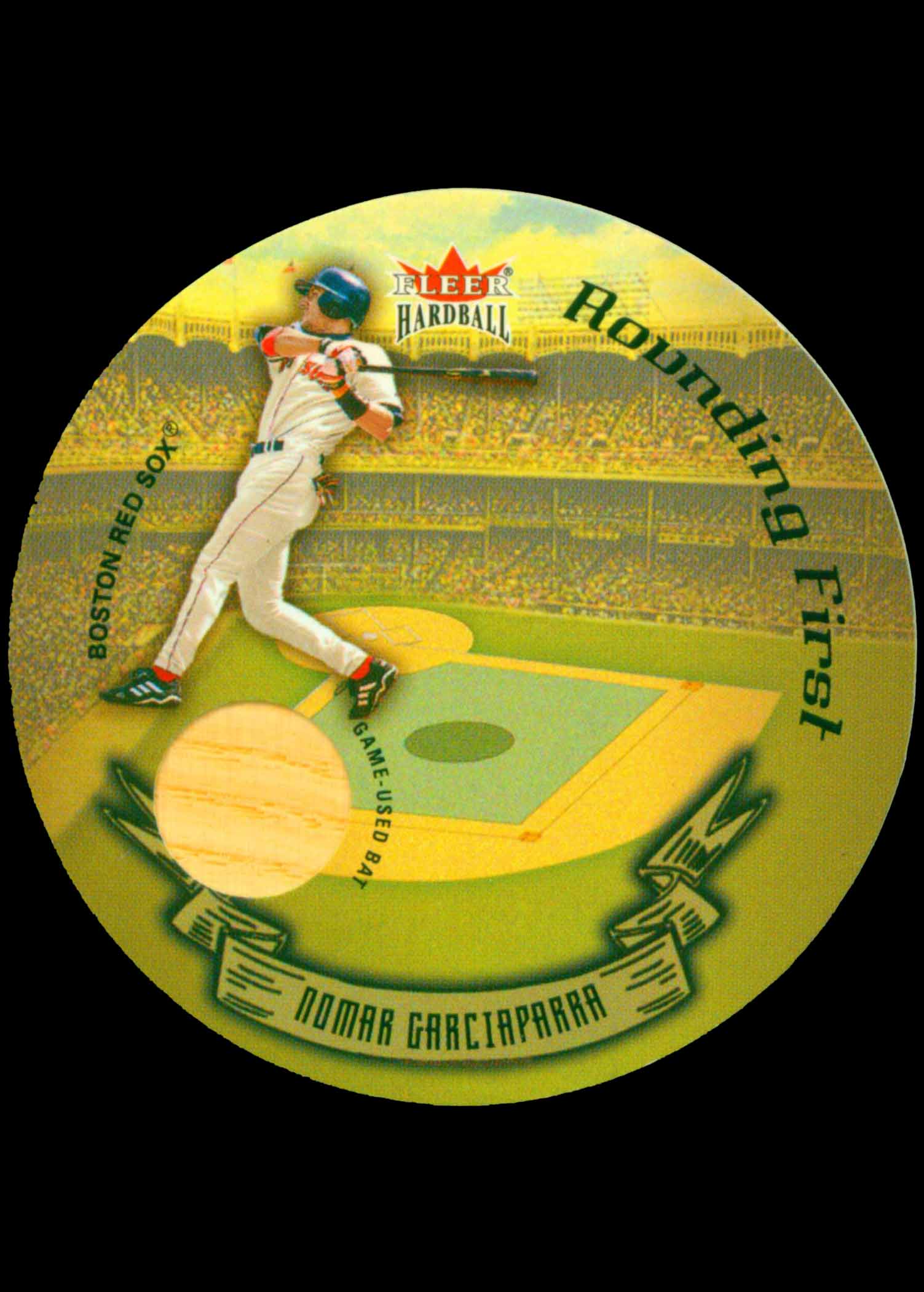 2003 Fleer Hardball Round Trippers Rounding First Bat