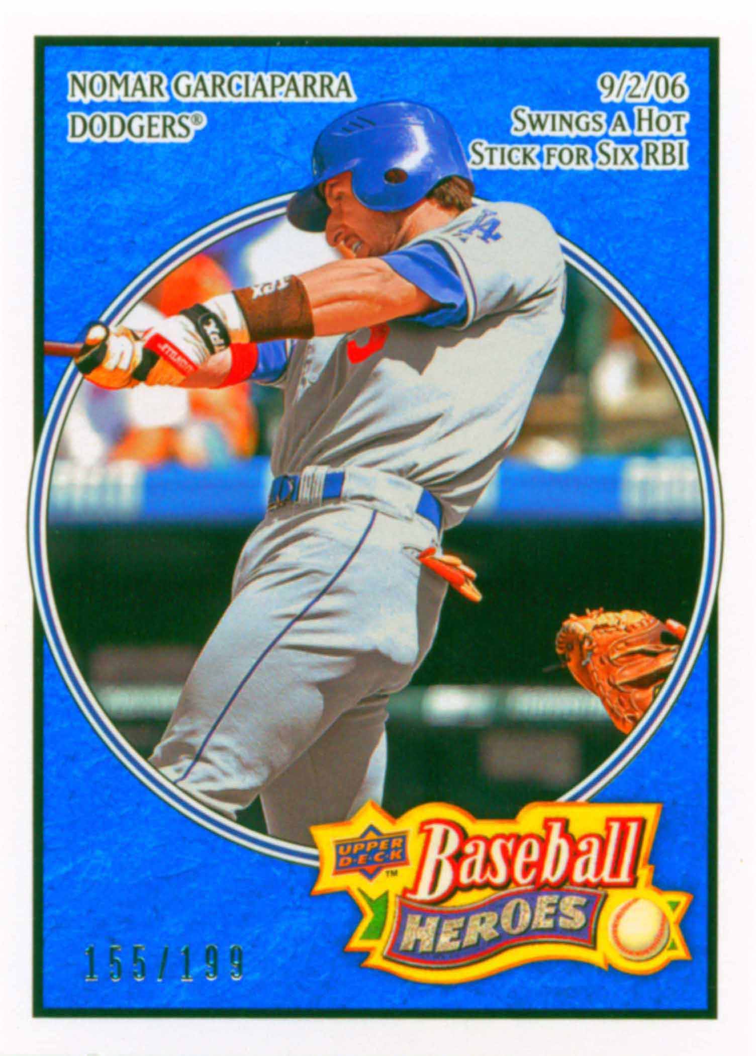 2008 Upper Deck Heroes Navy Blue