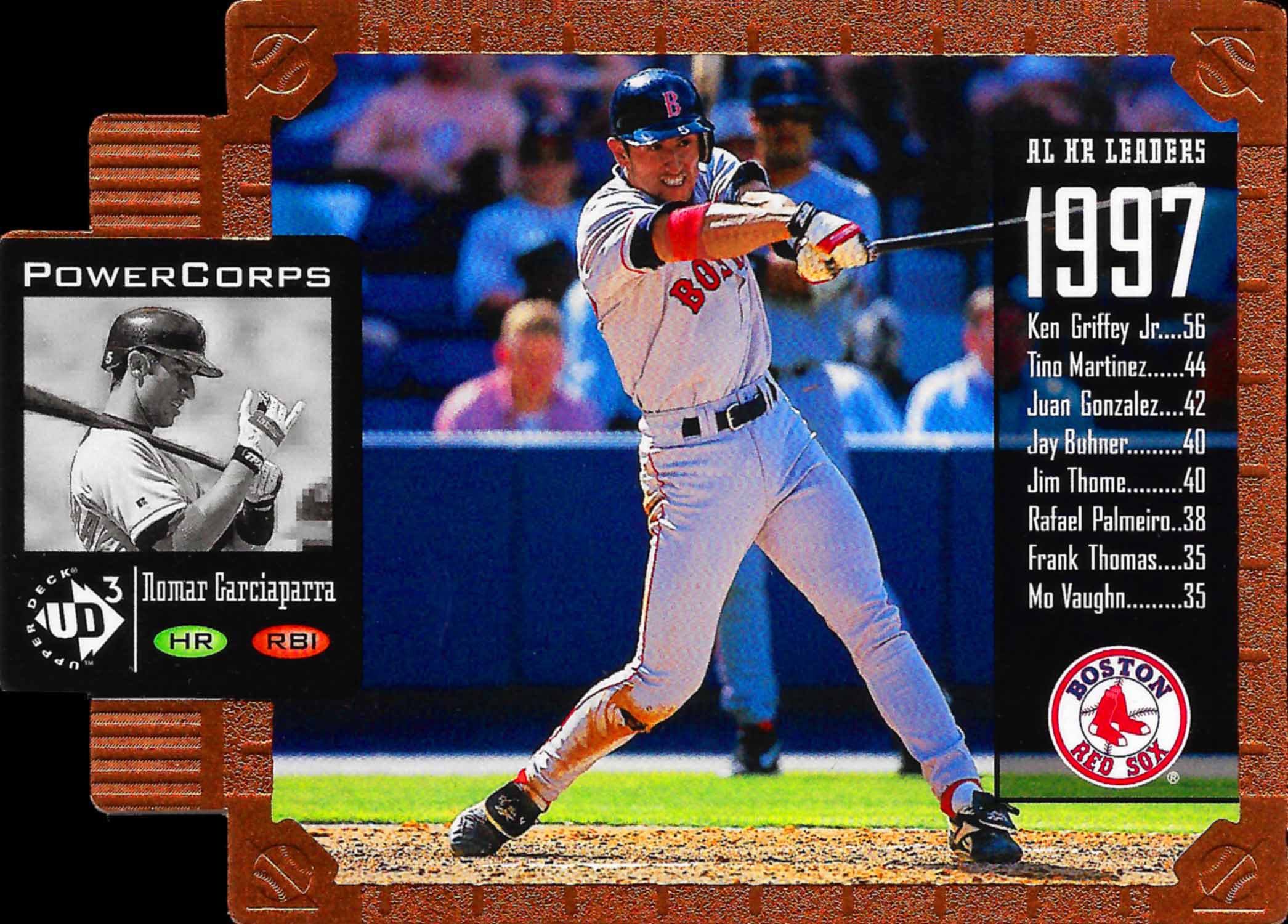 1998 UD3 Die Cuts PowerCorps Embossed