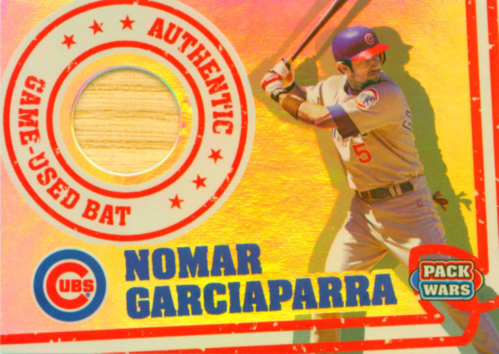 2005 Topps Pack Wars Relics Bat