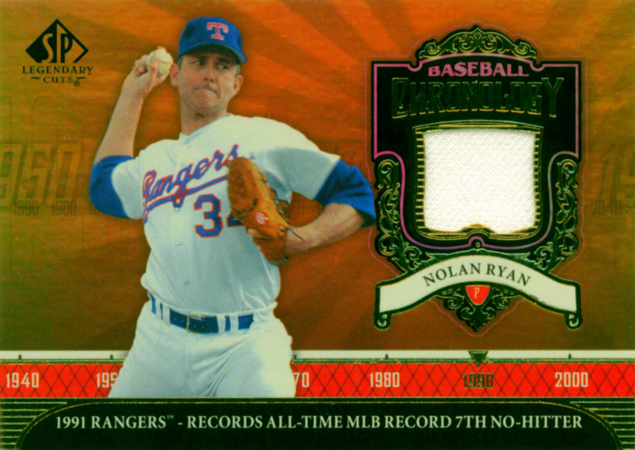 2006 SP Legendary Cuts Baseball Chronology Materials Jersey