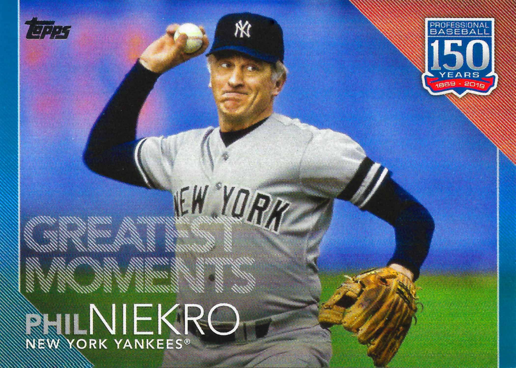 2019 Topps Update 150 Years of Baseball Blue
