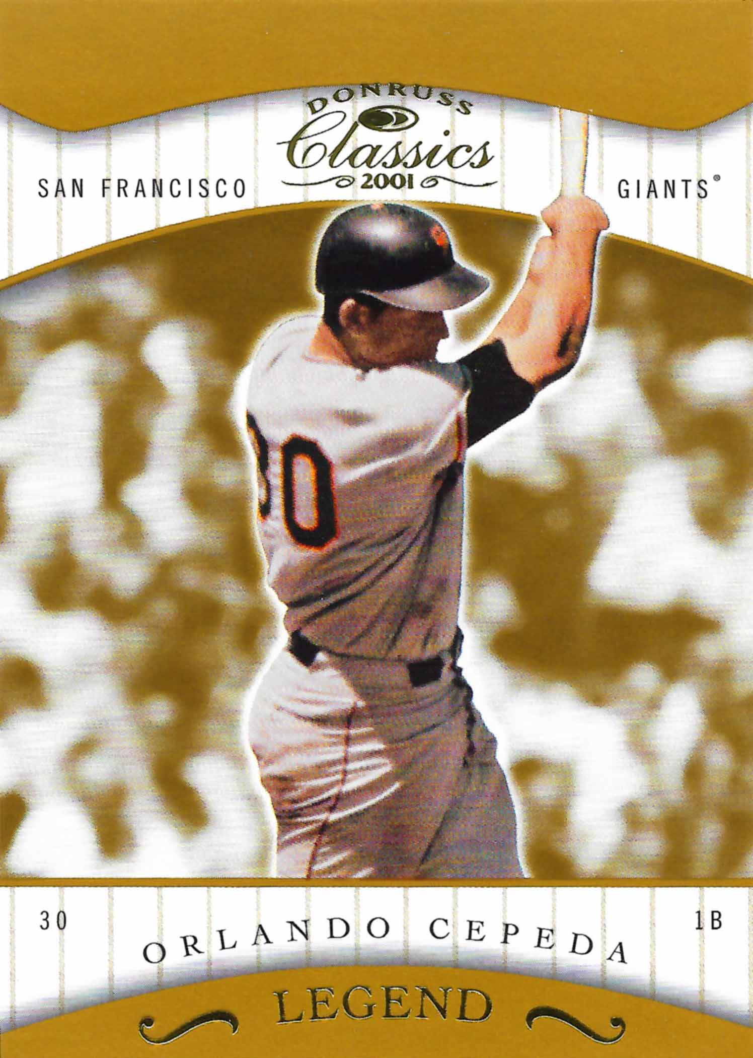 2001 Donruss Classics Legend