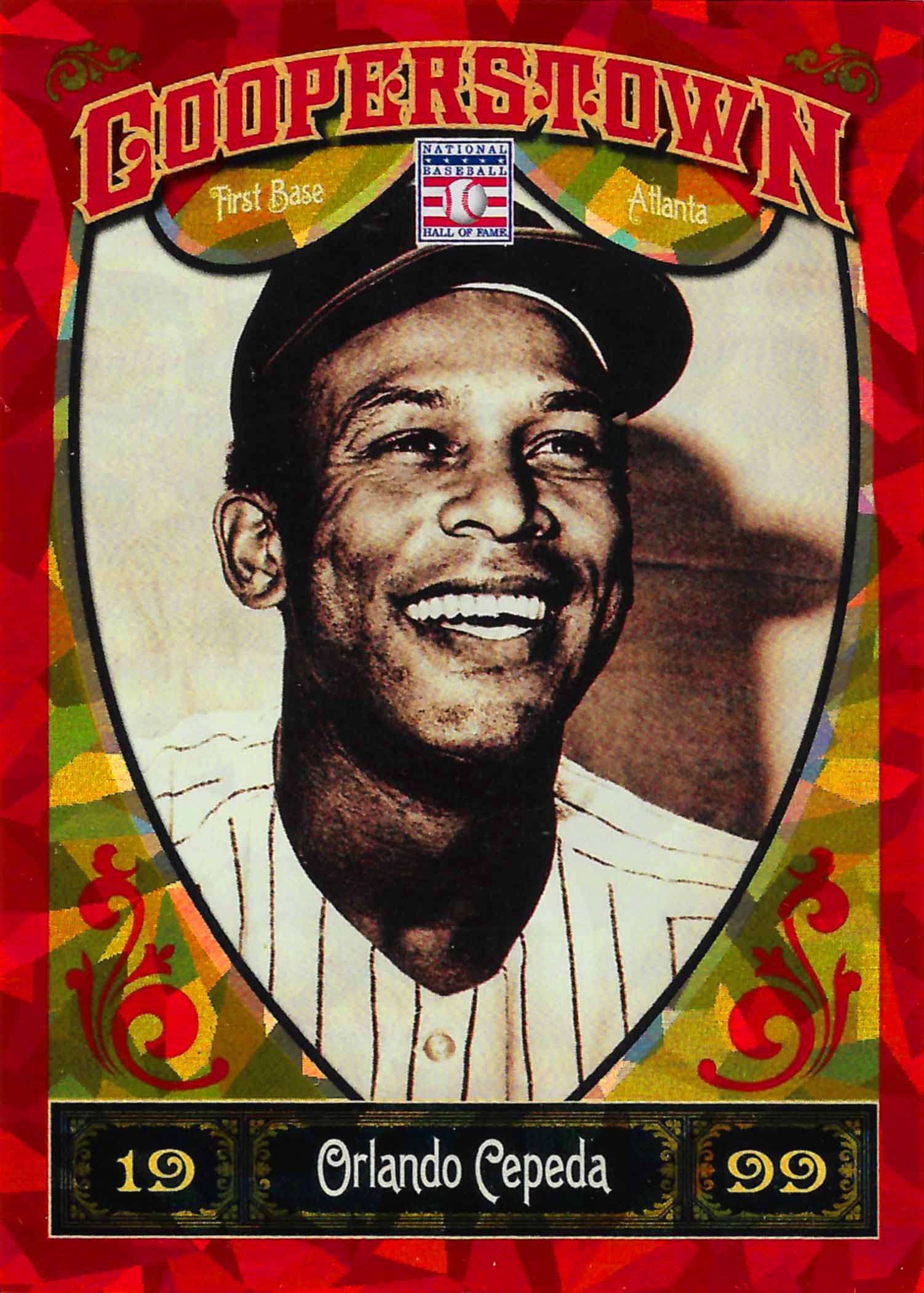 2013 Panini Cooperstown Red Crystal