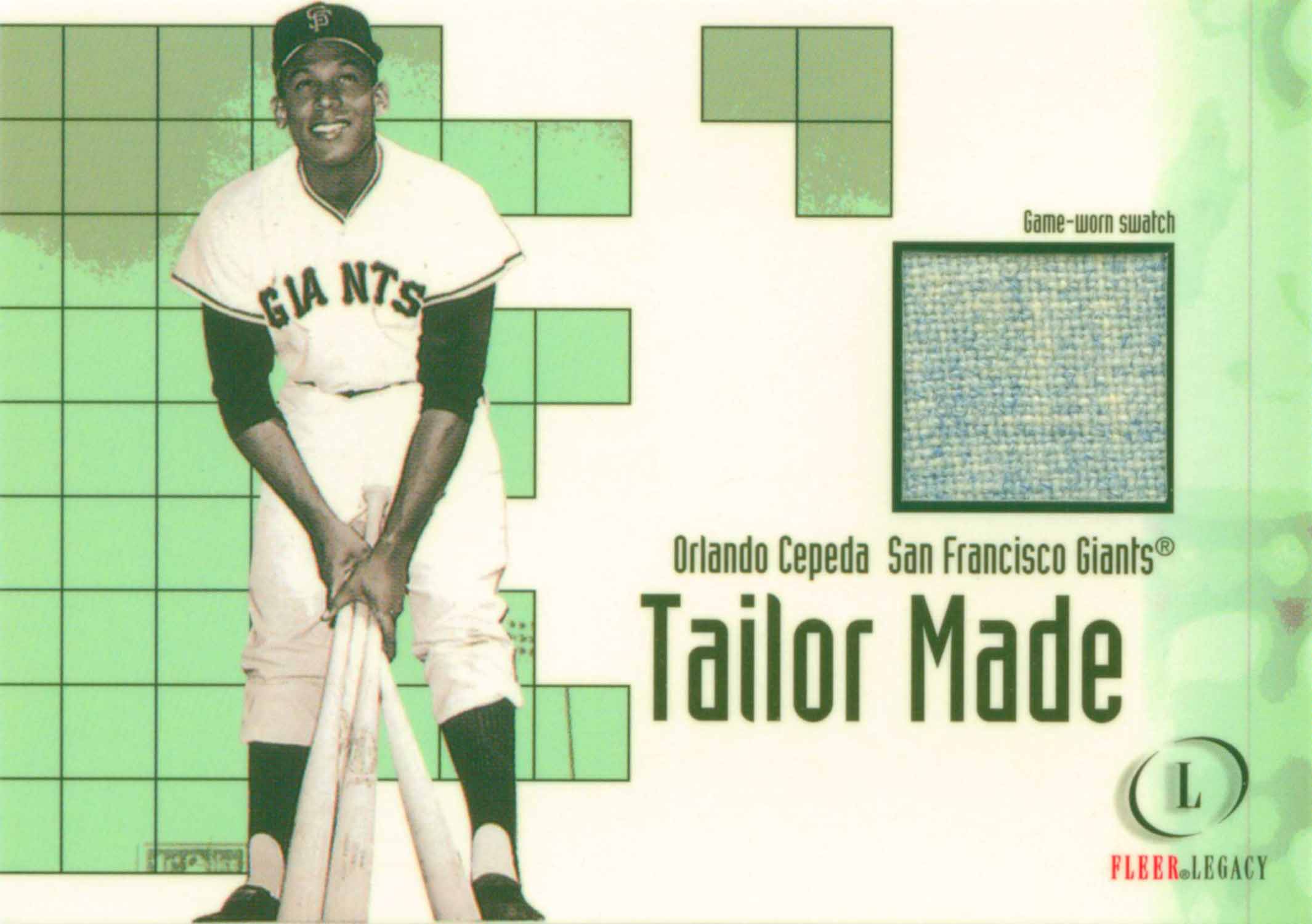 2001 Fleer Legacy Tailor Made