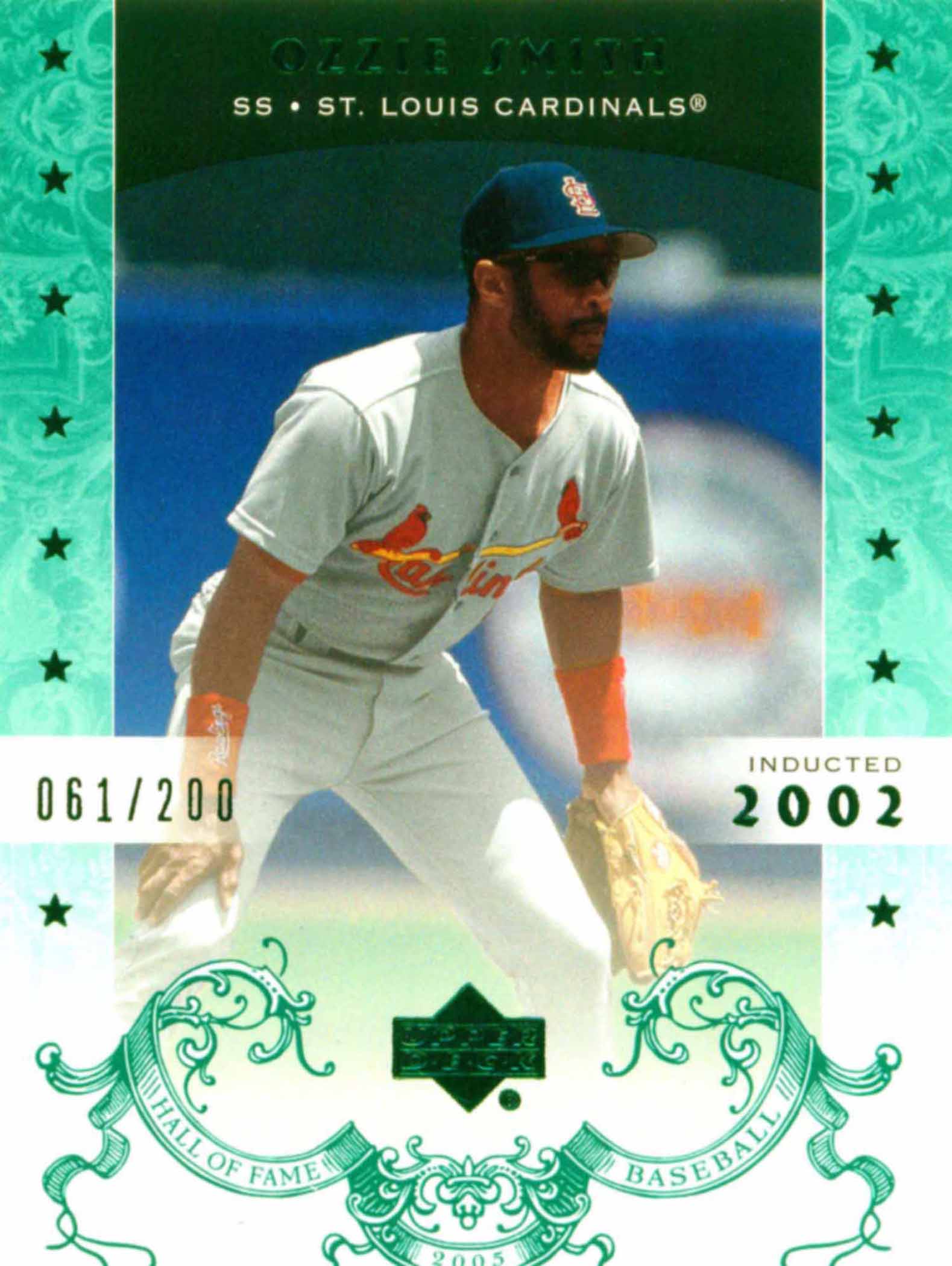 2005 Upper Deck Hall of Fame Green