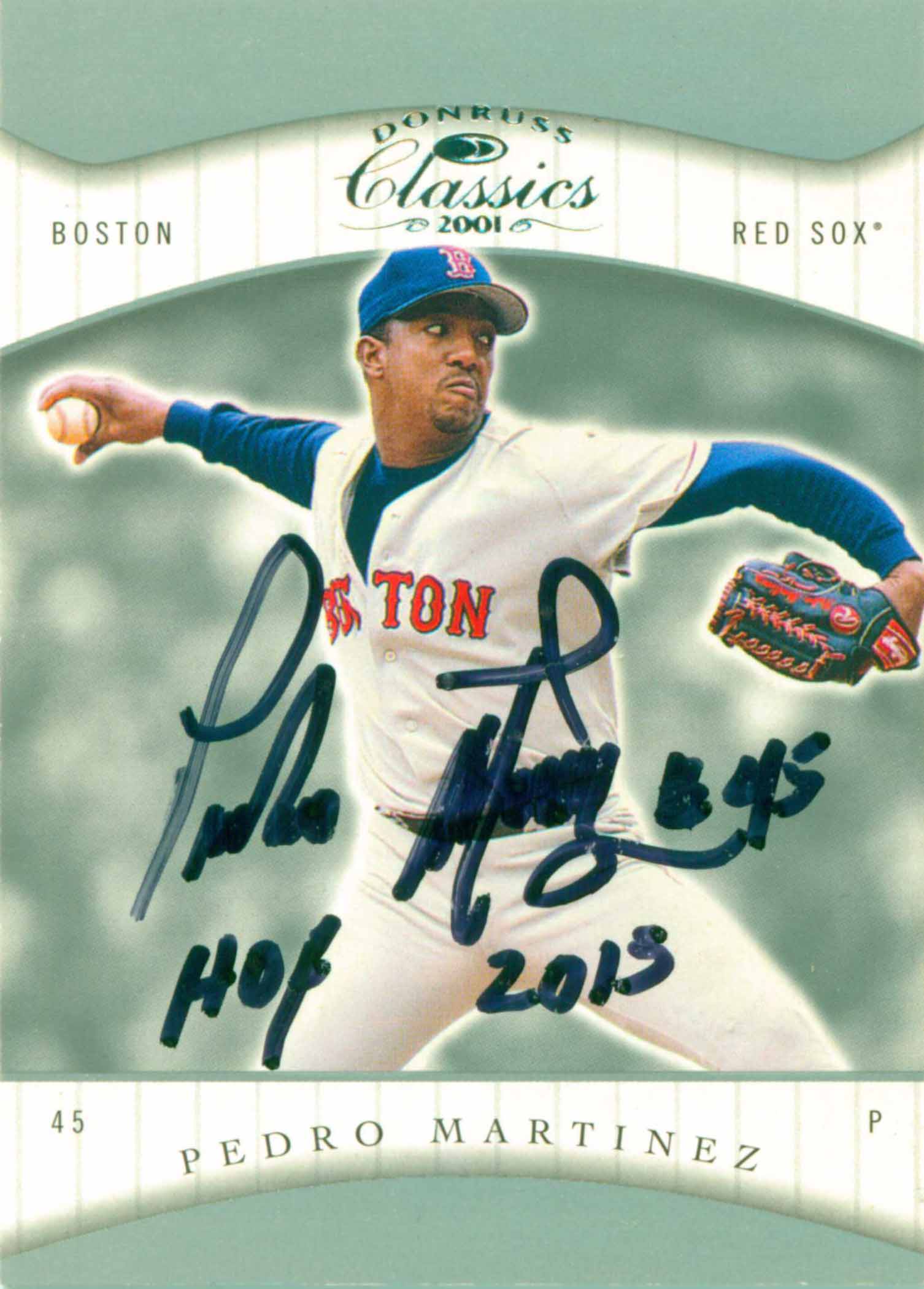 2001 Donruss Classics Autographed