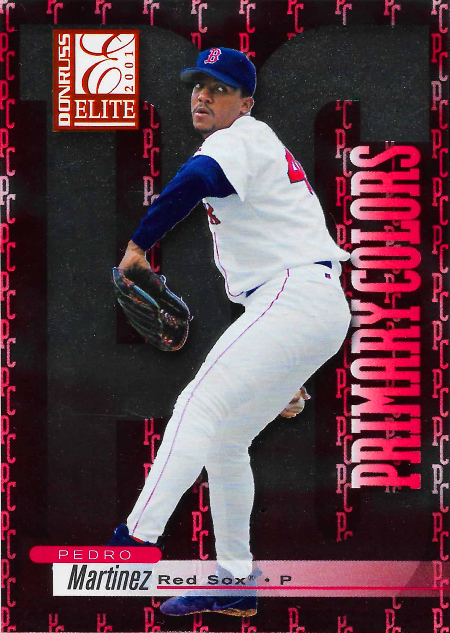 2001 Donruss Elite Primary Colors Red