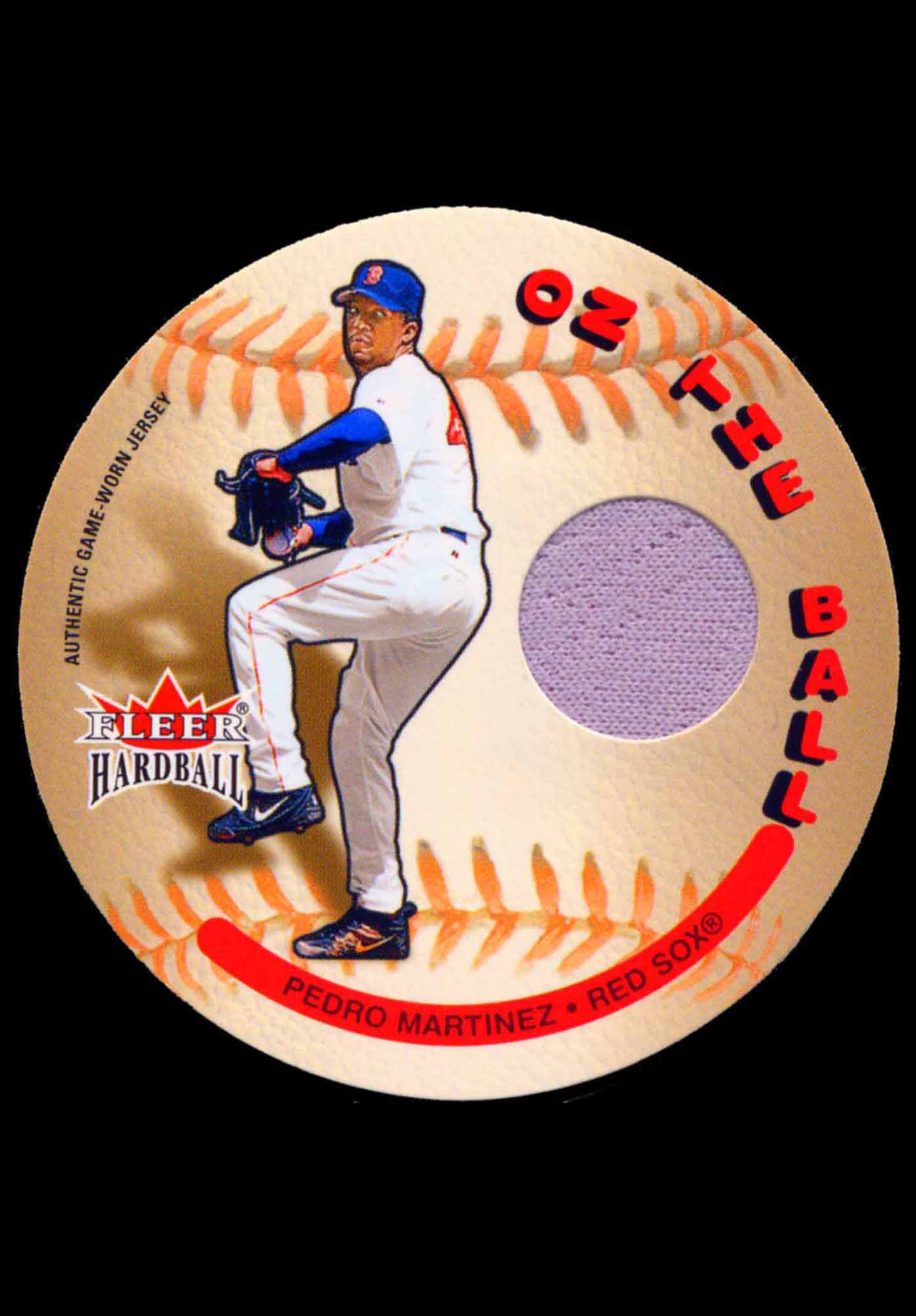 2003 Fleer Hardball On the Ball Game Used Jersey