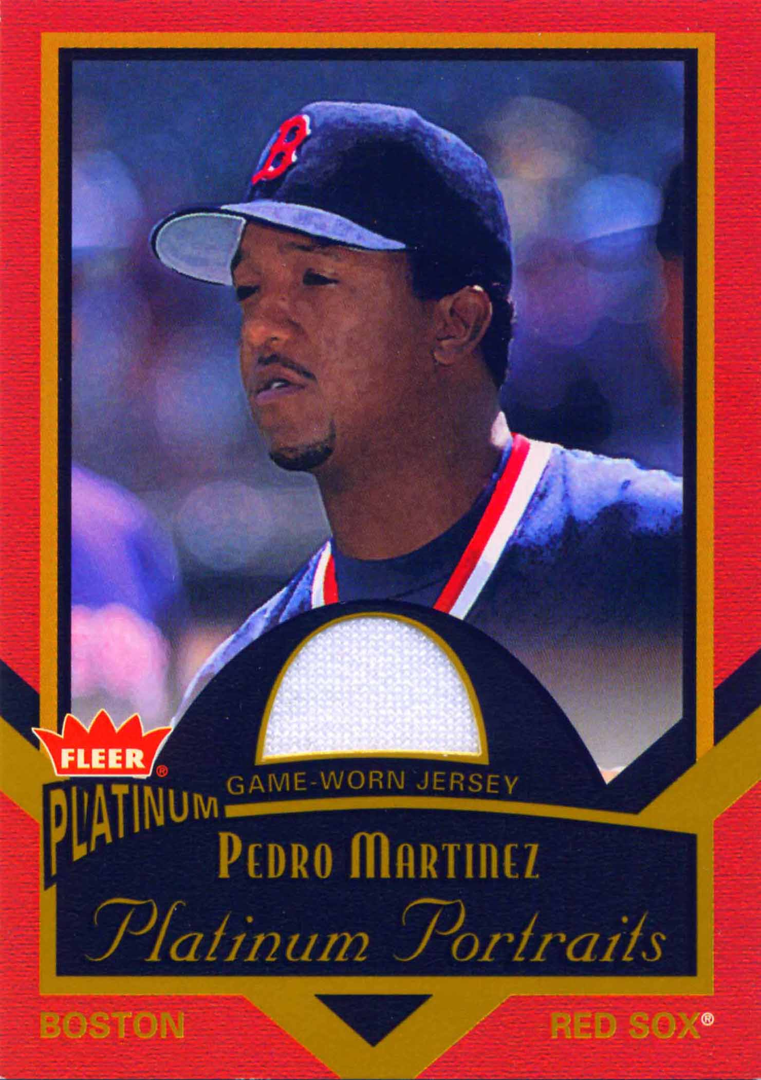 2003 Fleer Platinum Portraits Game Jersey
