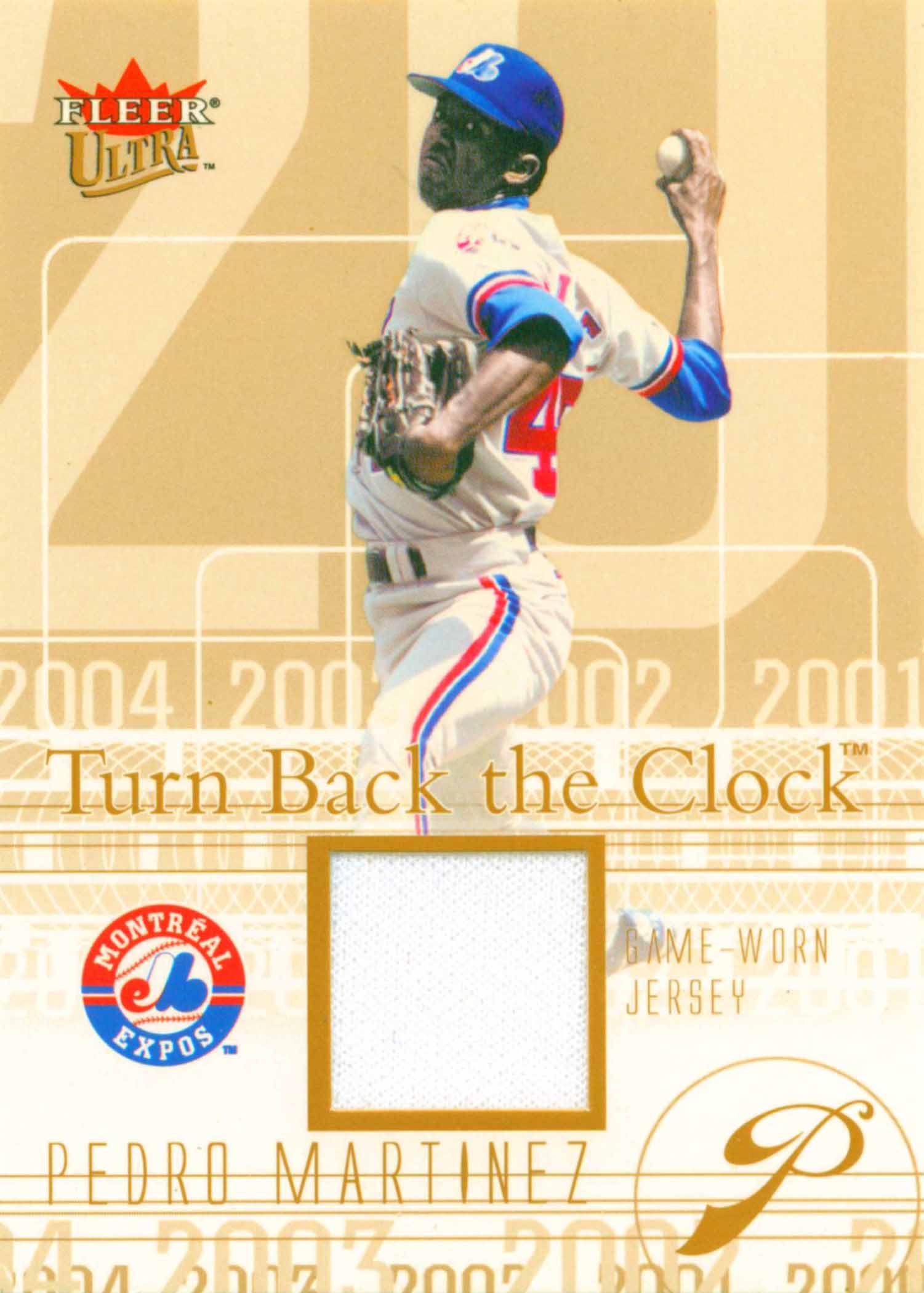 2004 Ultra Turn Back the Clock Jersey Copper