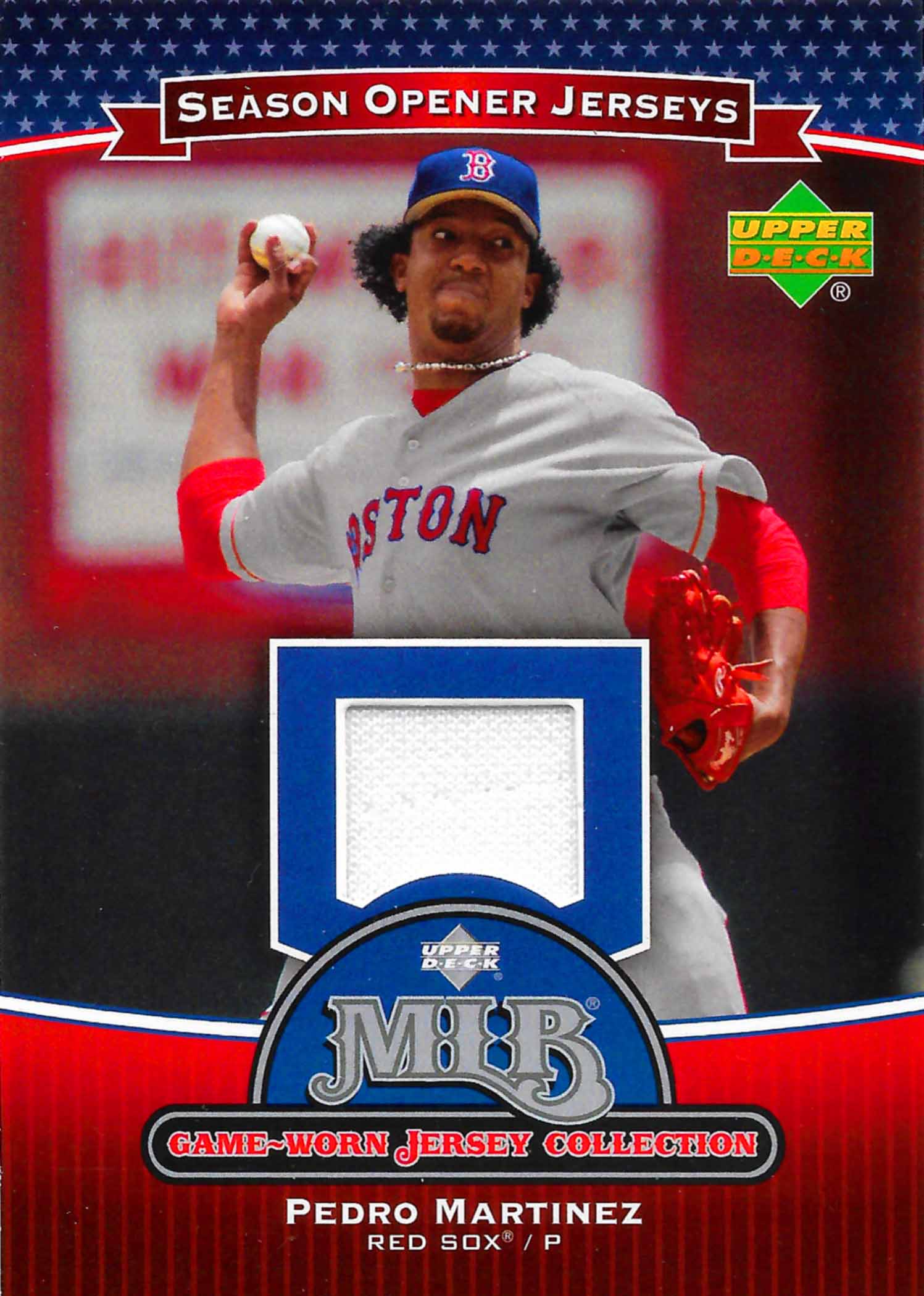 2005 Upper Deck Season Opener MLB Game-Worn Jersey Collection