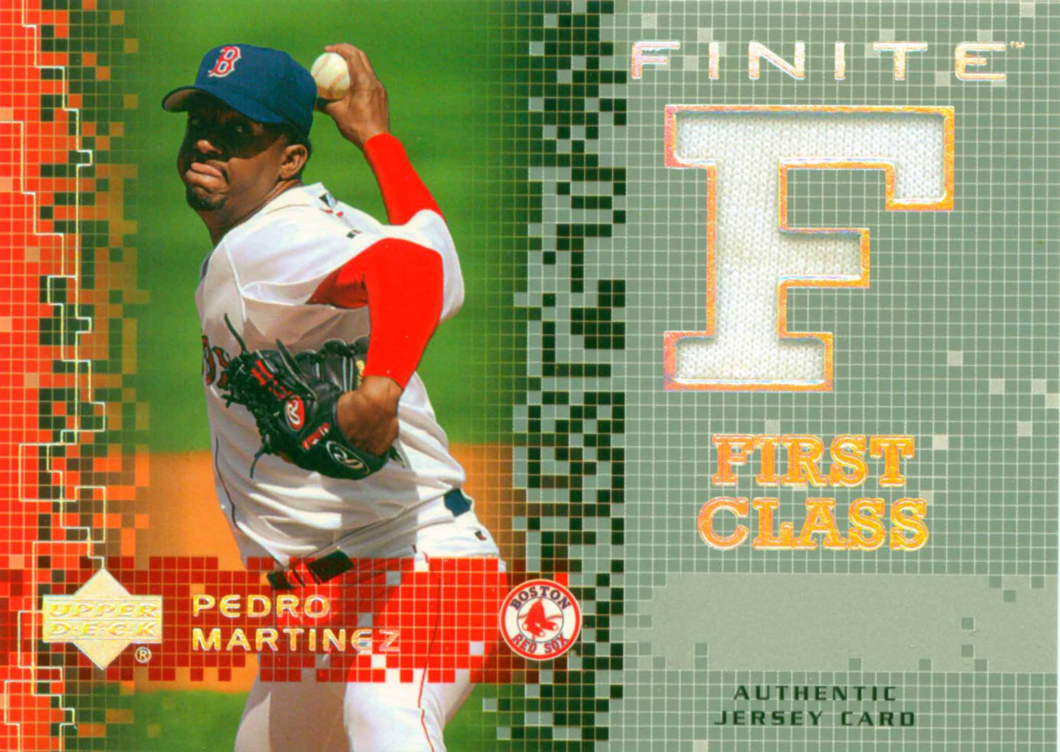 2003 Upper Deck Finite First Class Game Jersey