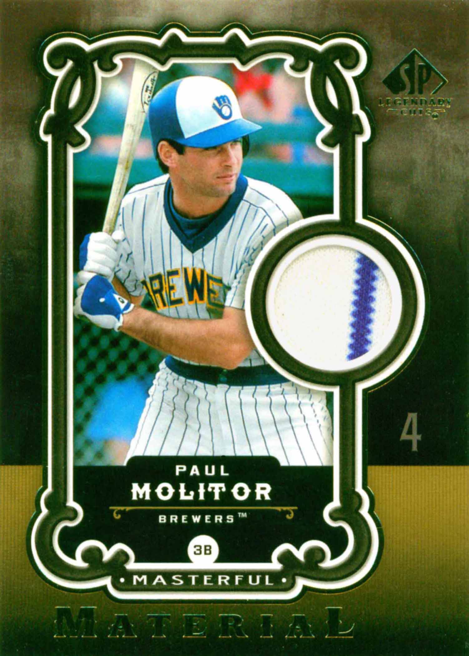 2007 SP Legendary Cuts Masterful Materials
