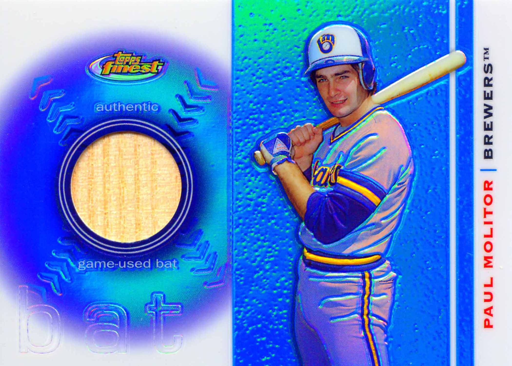 2003 Finest Bat Relics