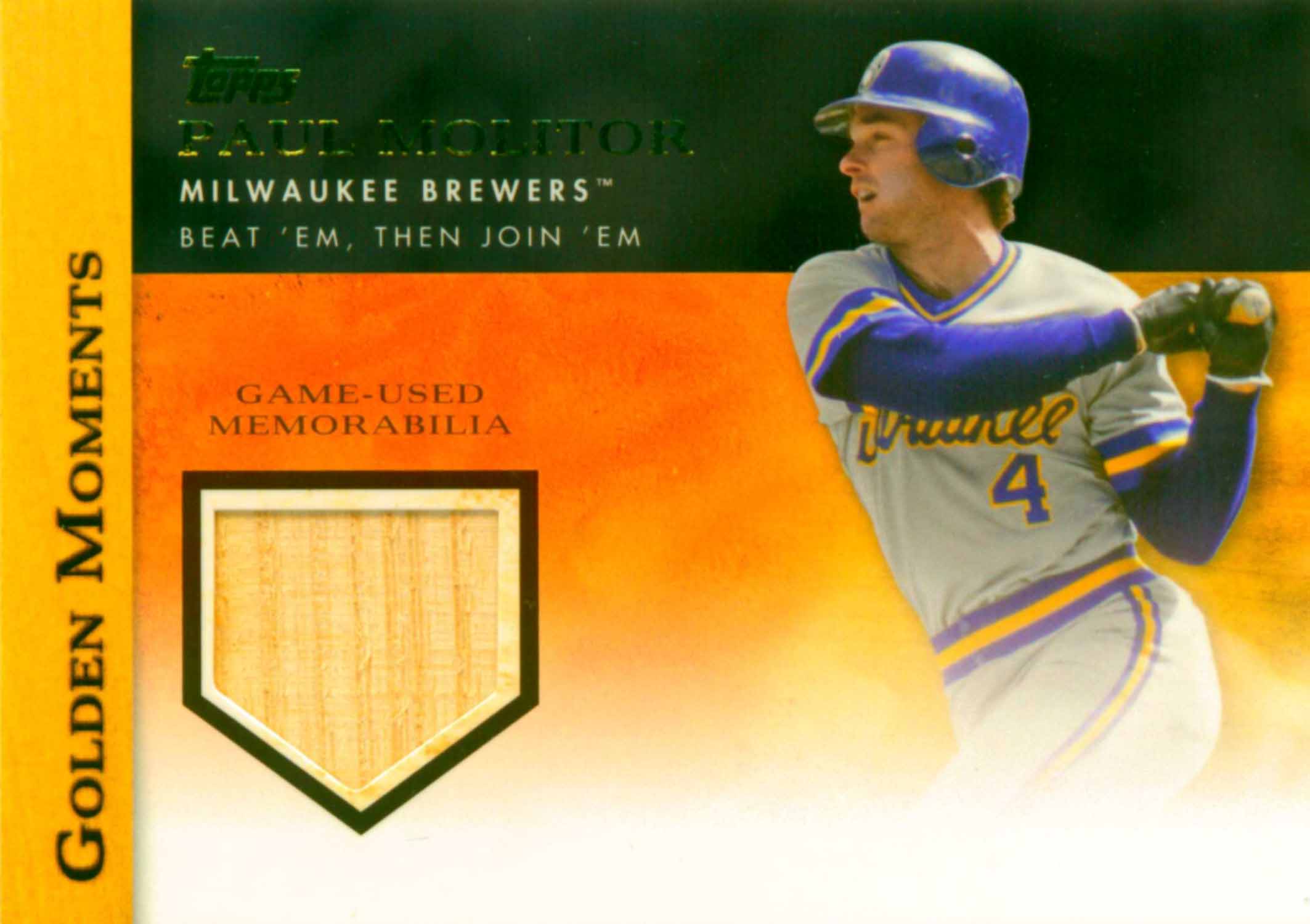 2012 Topps Golden Moments Relics