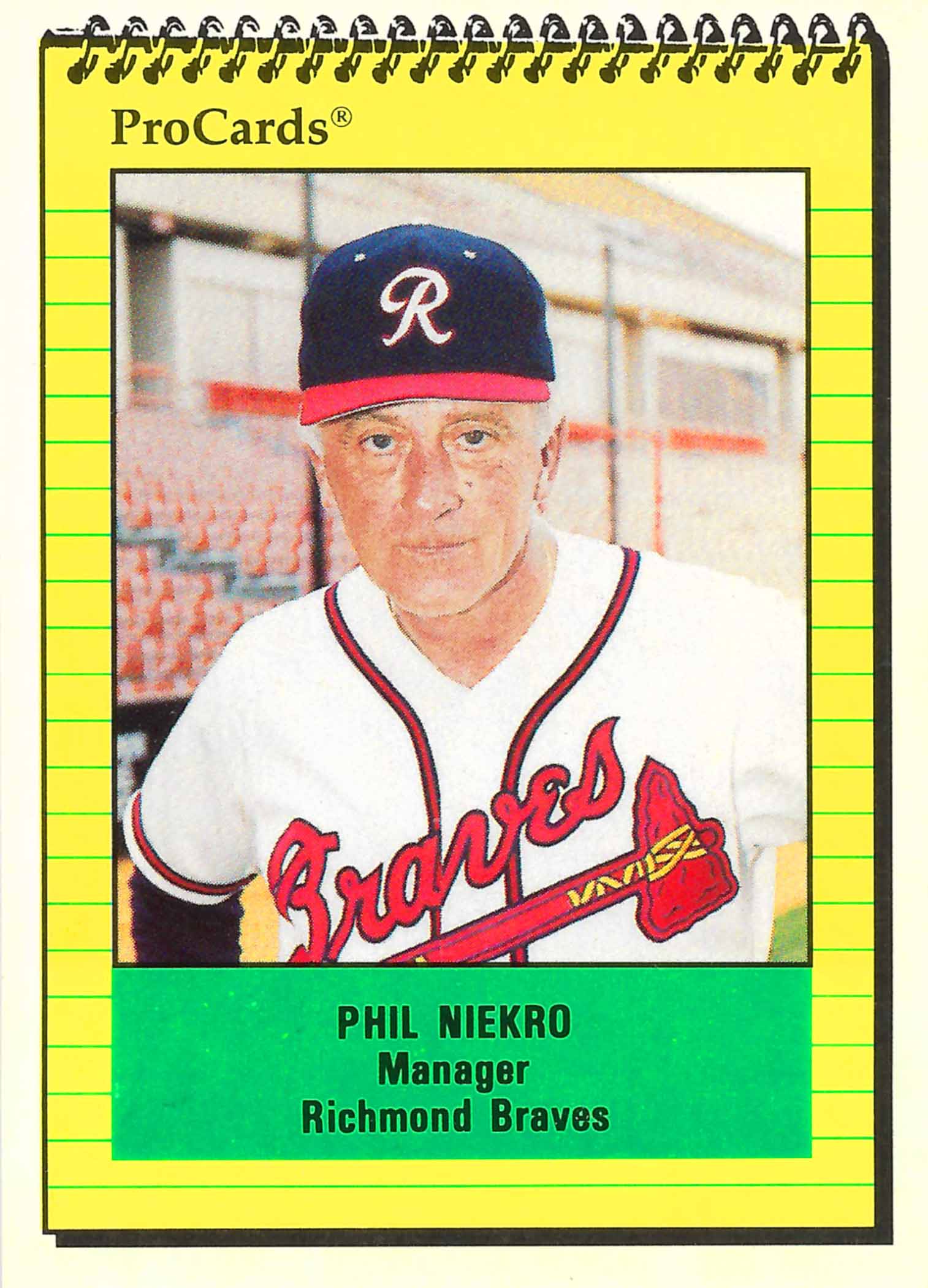 1991 Richmond Braves ProCards