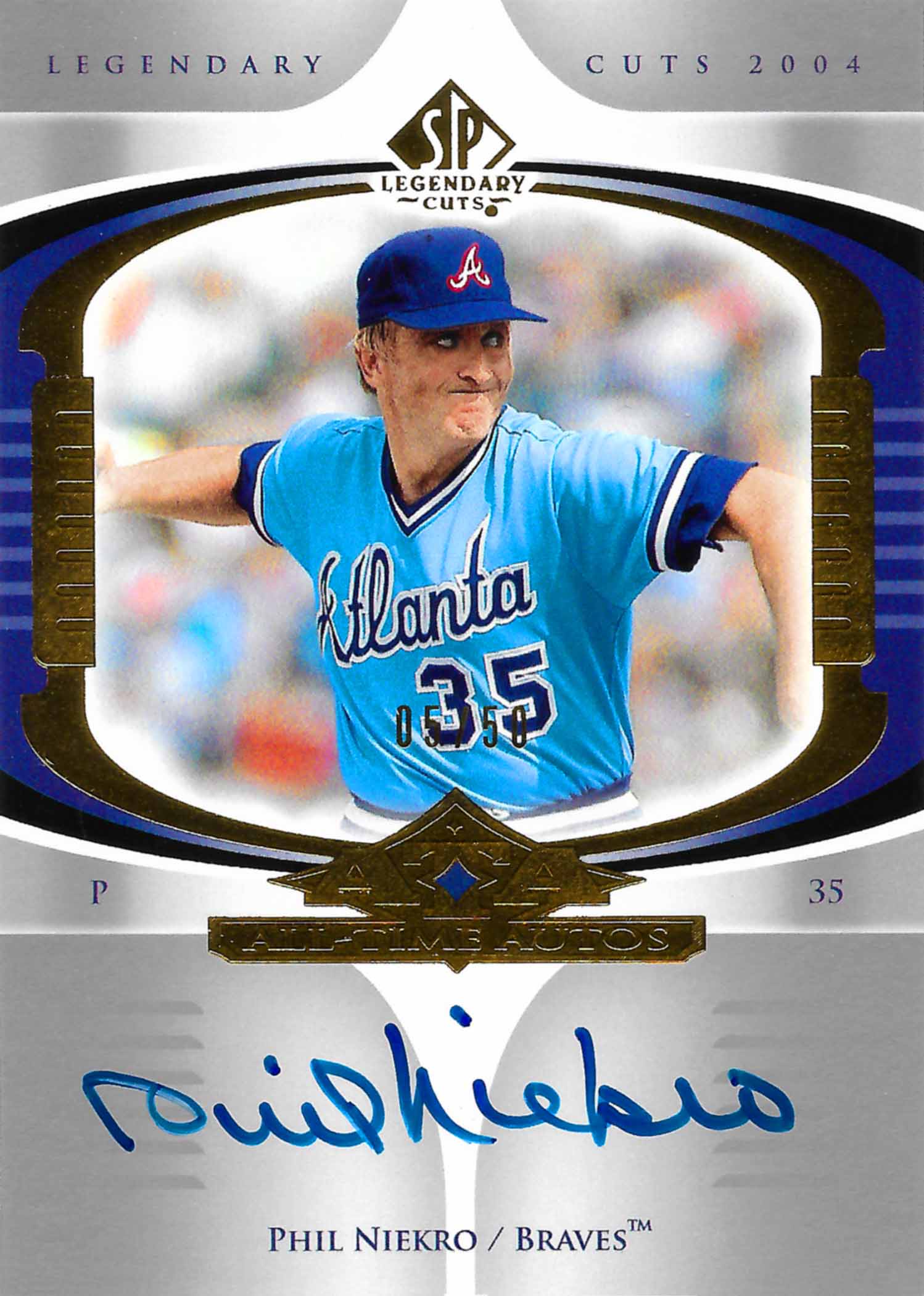 2004 SP Legendary Cuts All-Time Autos