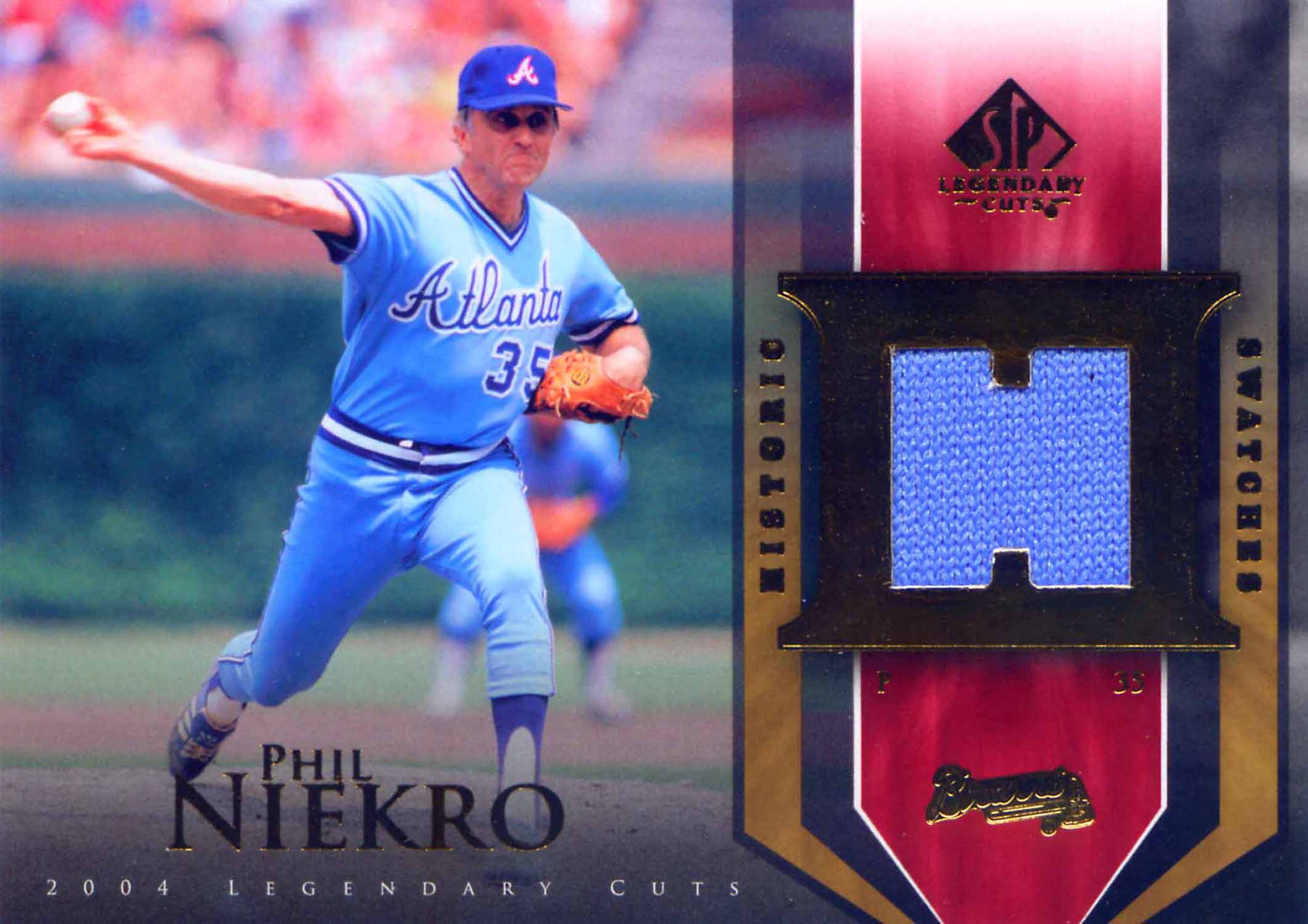 2004 SP Legendary Cuts Historic Swatches Jersey