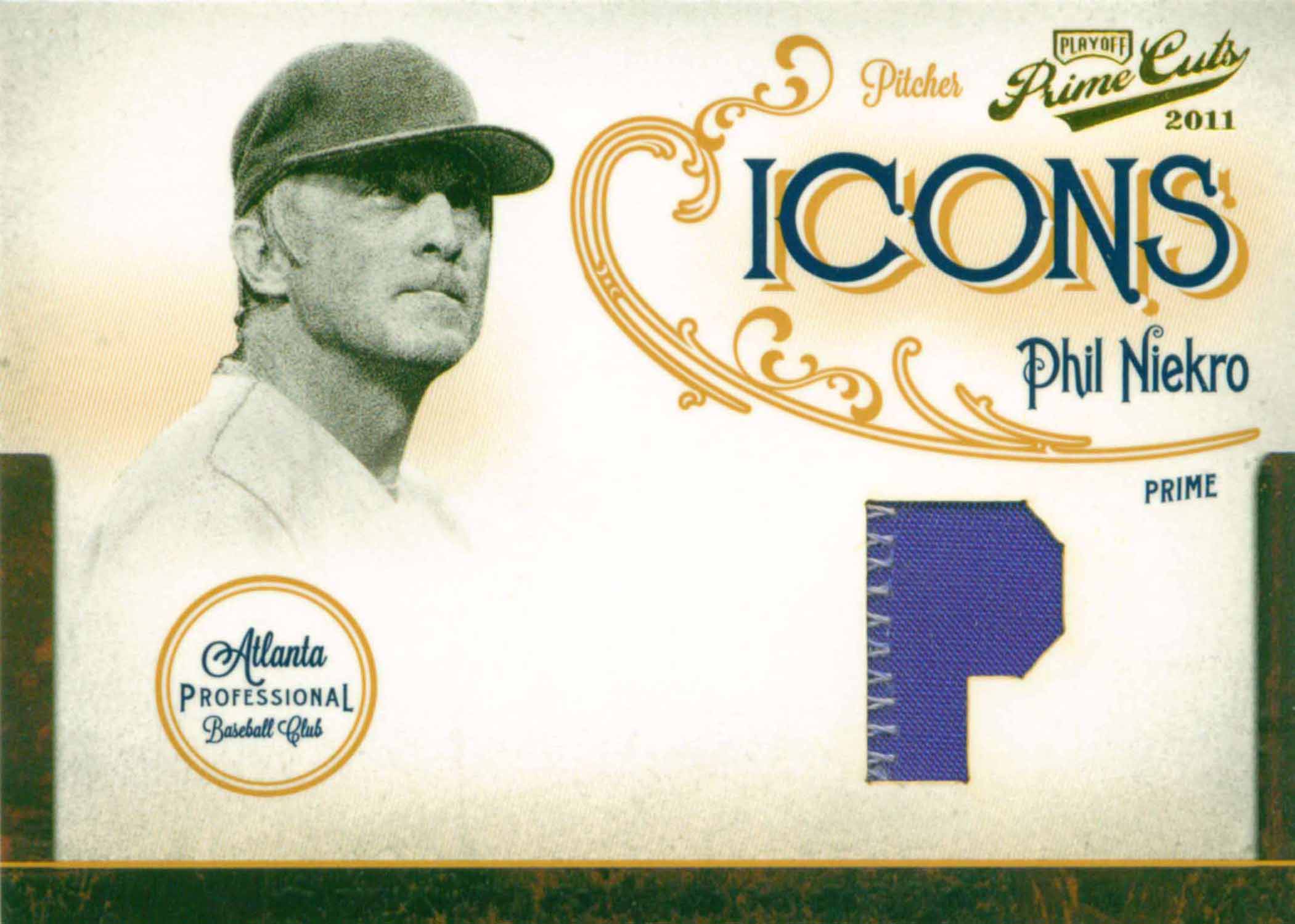 2011 Prime Cuts Icons Jersey Position Prime