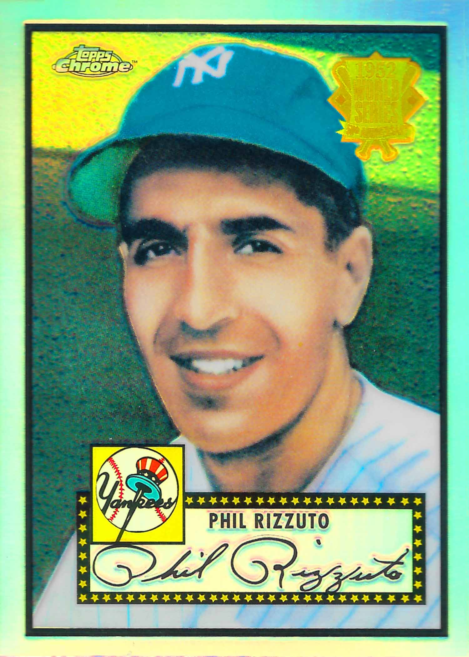 2002 Topps Chrome '52 Reprints Refractors