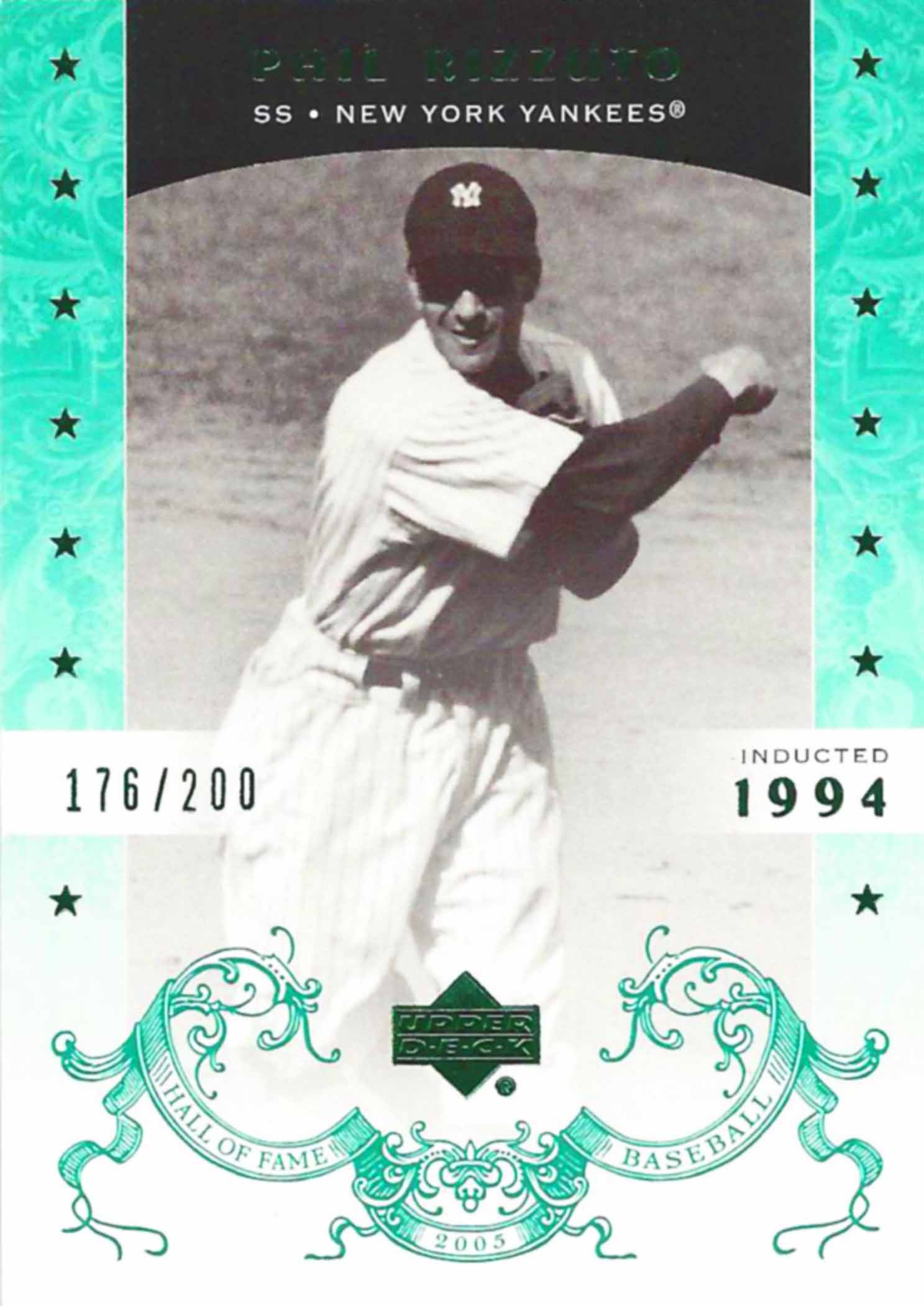 2005 Upper Deck Hall of Fame Green