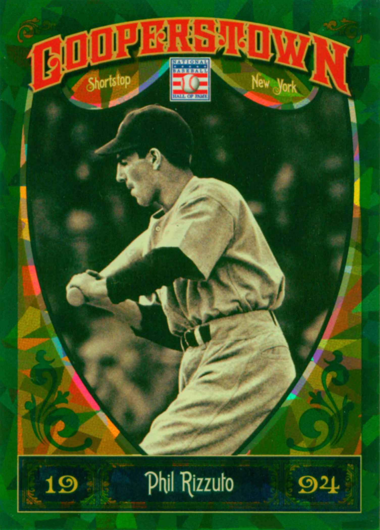 2013 Panini Cooperstown Green Crystal