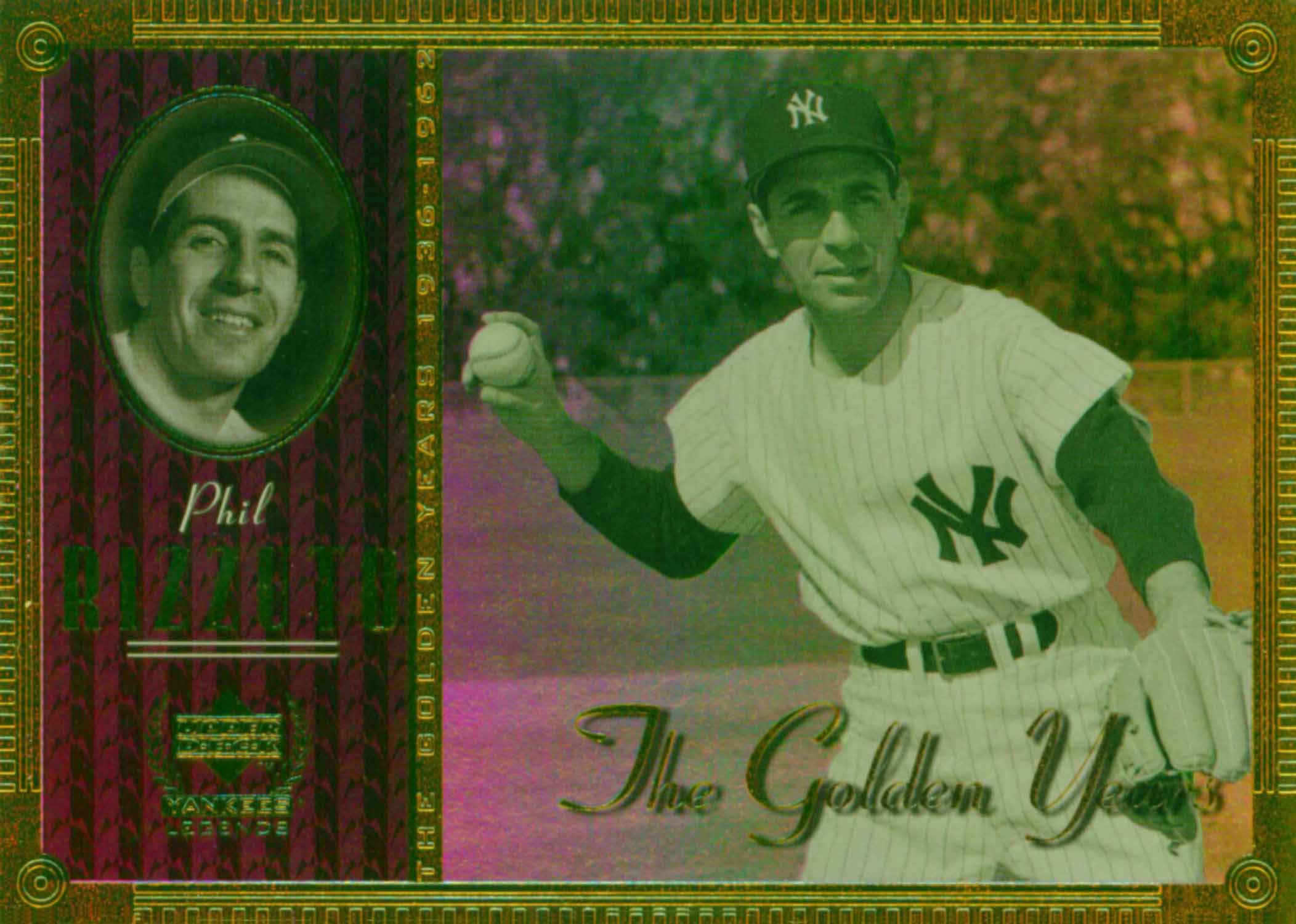 2000 Upper Deck Yankees Legends Golden Years