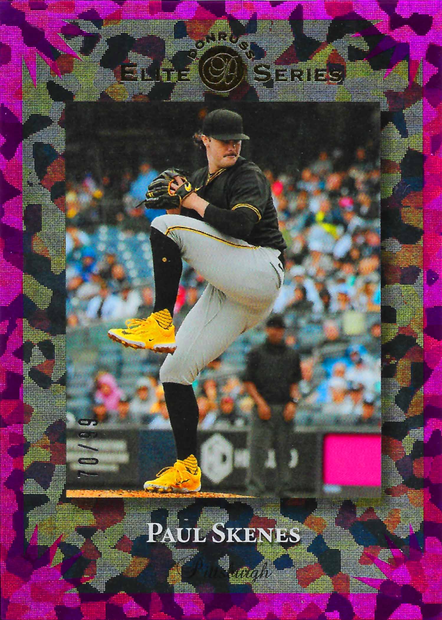 2025 Donruss Elite Series Purple Ice