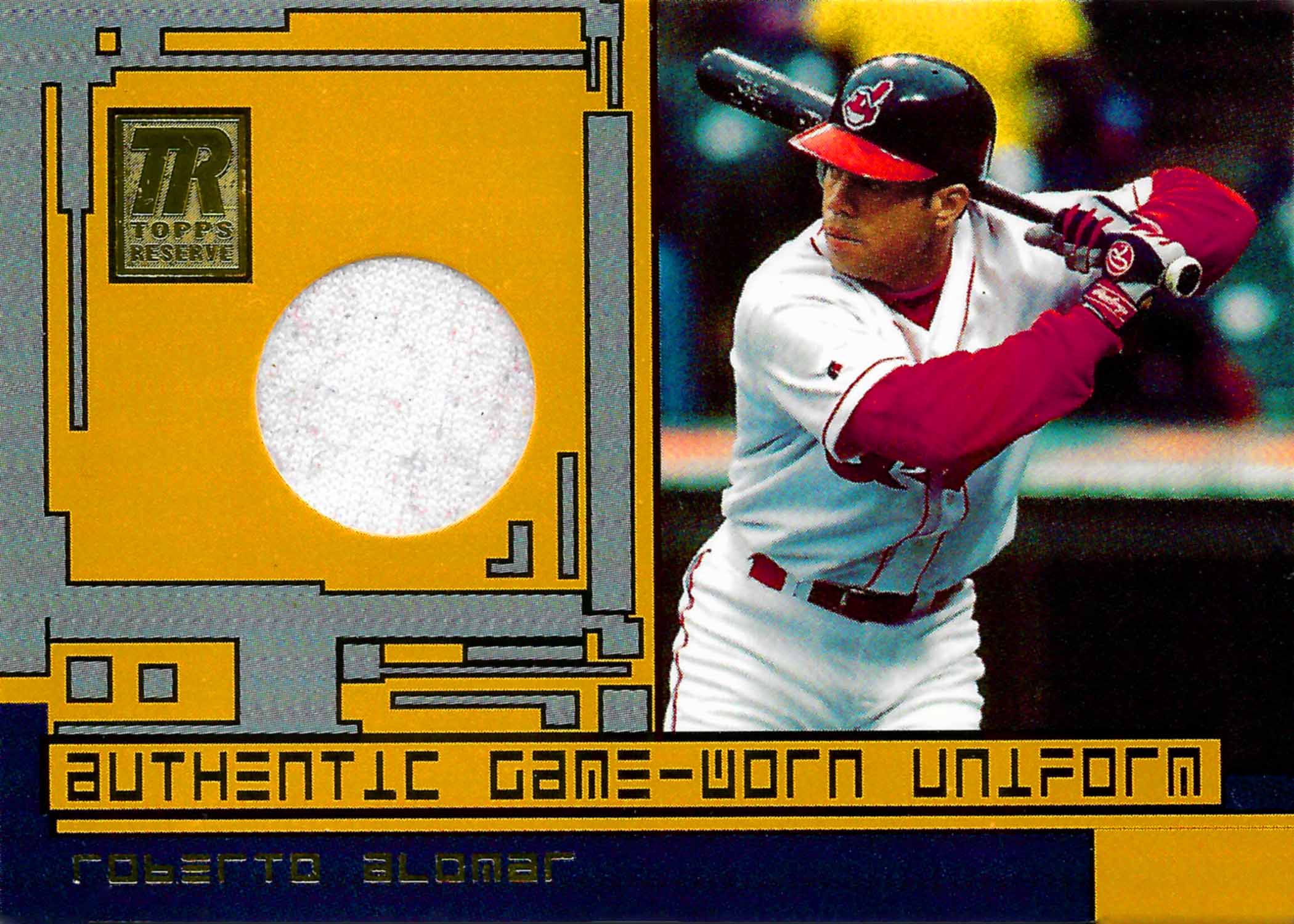 2001 Topps Reserve Game Jerseys